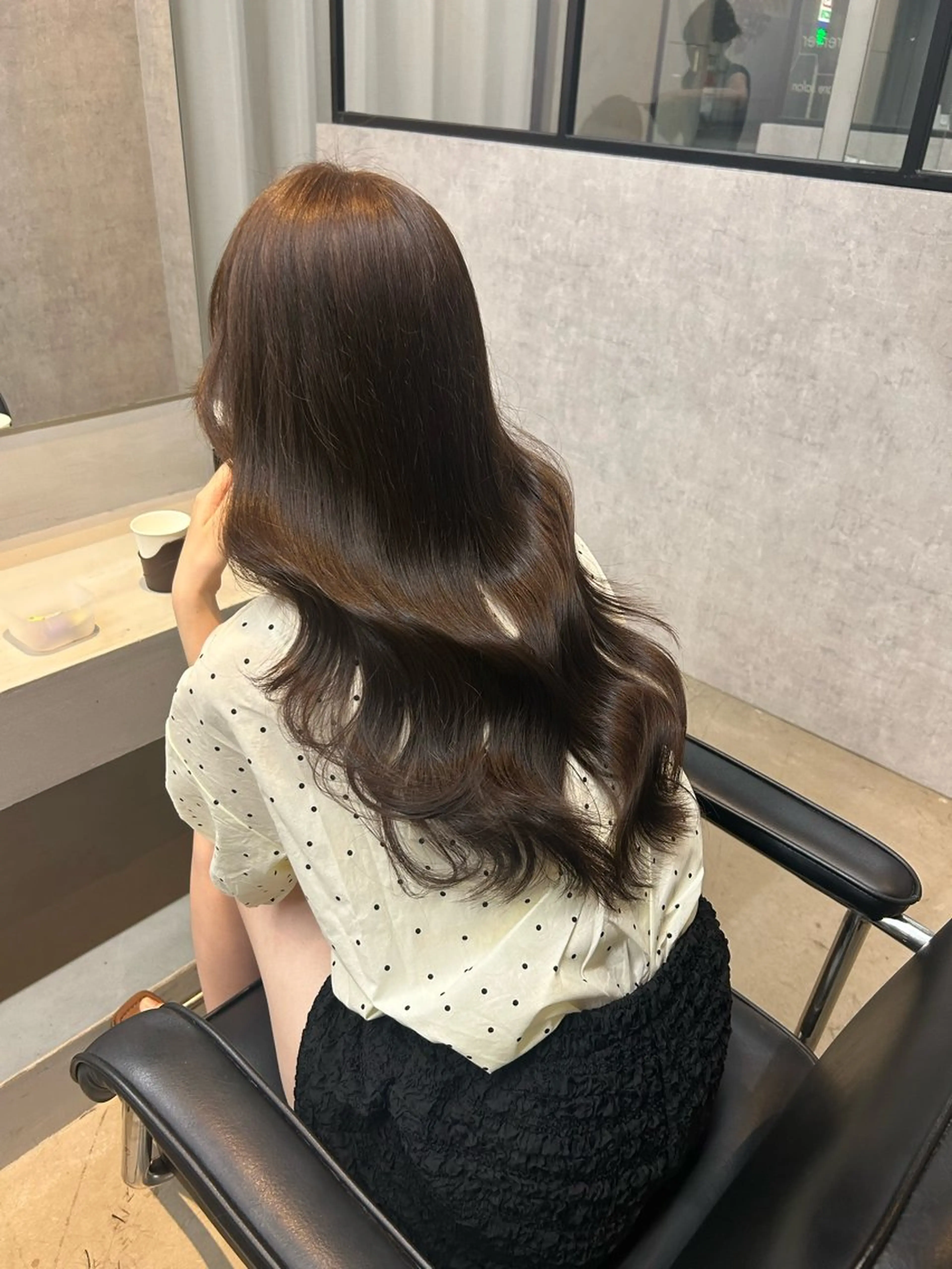 ロング ヘアカラー 荒谷 薫のヘアスタイル