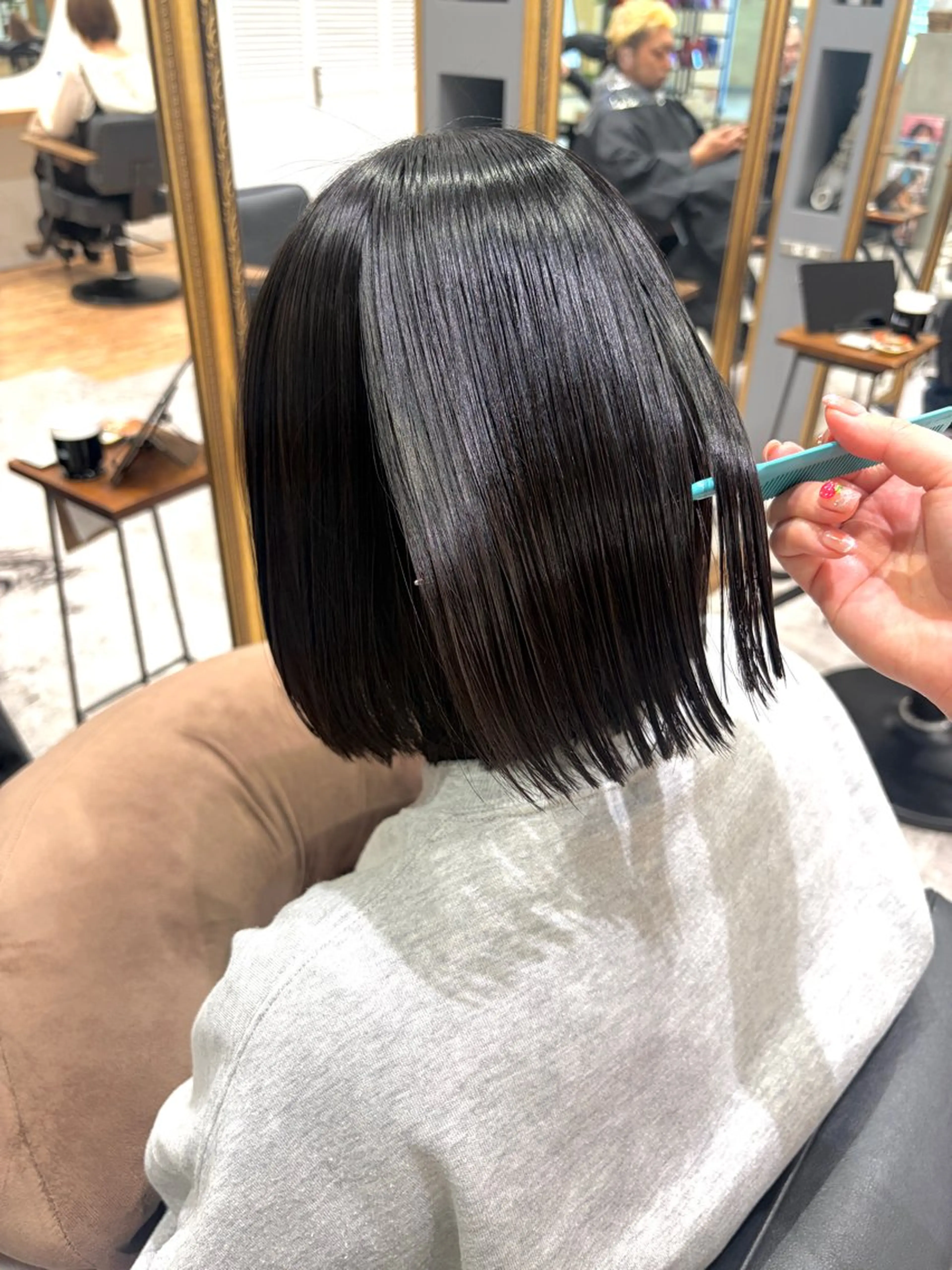 ショート 髪質改善 縮毛矯正 酸性ストレート 🕊髪質改善 ストレート🕊まいのヘアスタイル