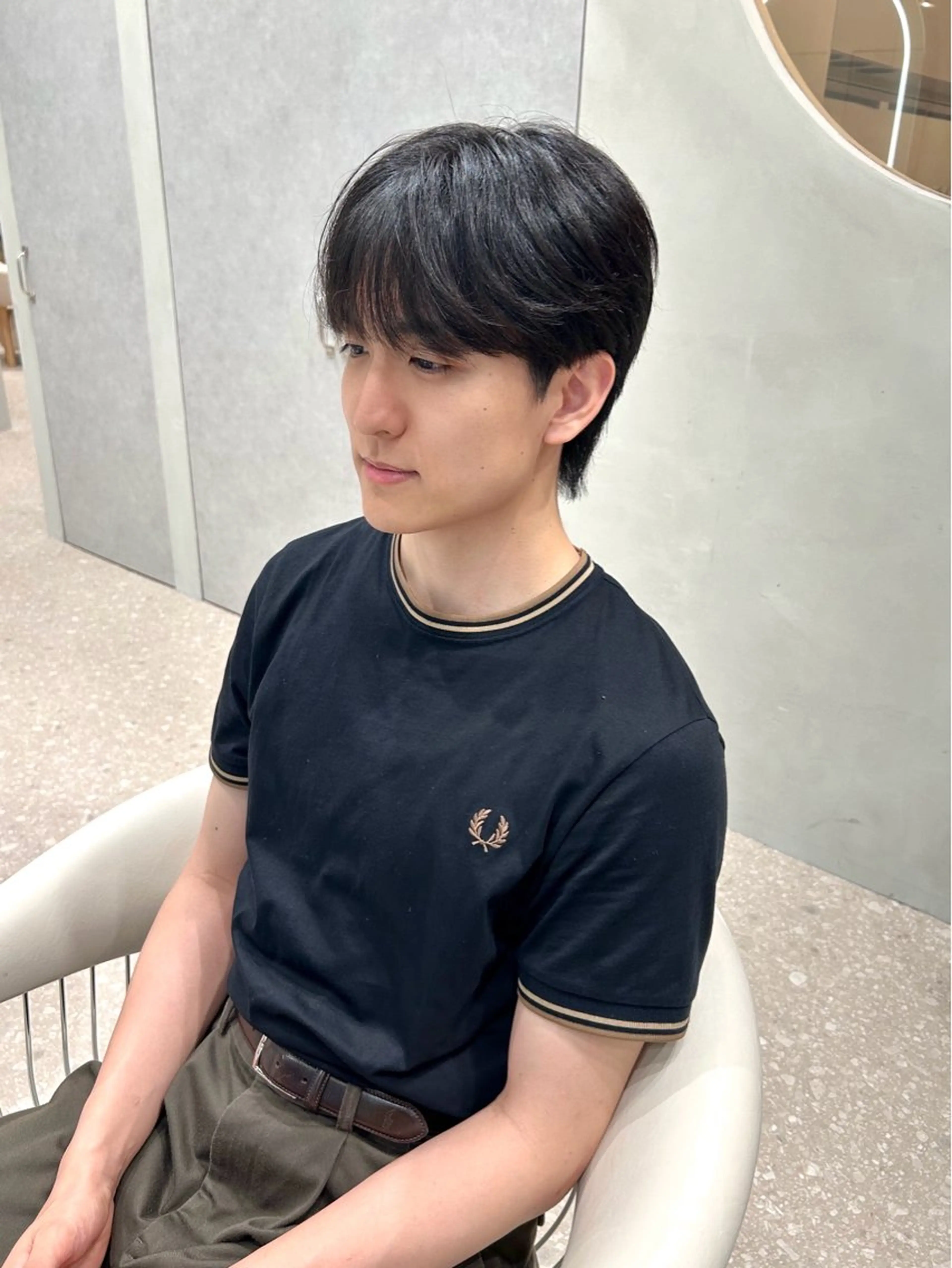 メンズ Luce横浜店所属・yuu 🪴 透明感 カラー/メンズパーマのヘアスタイル