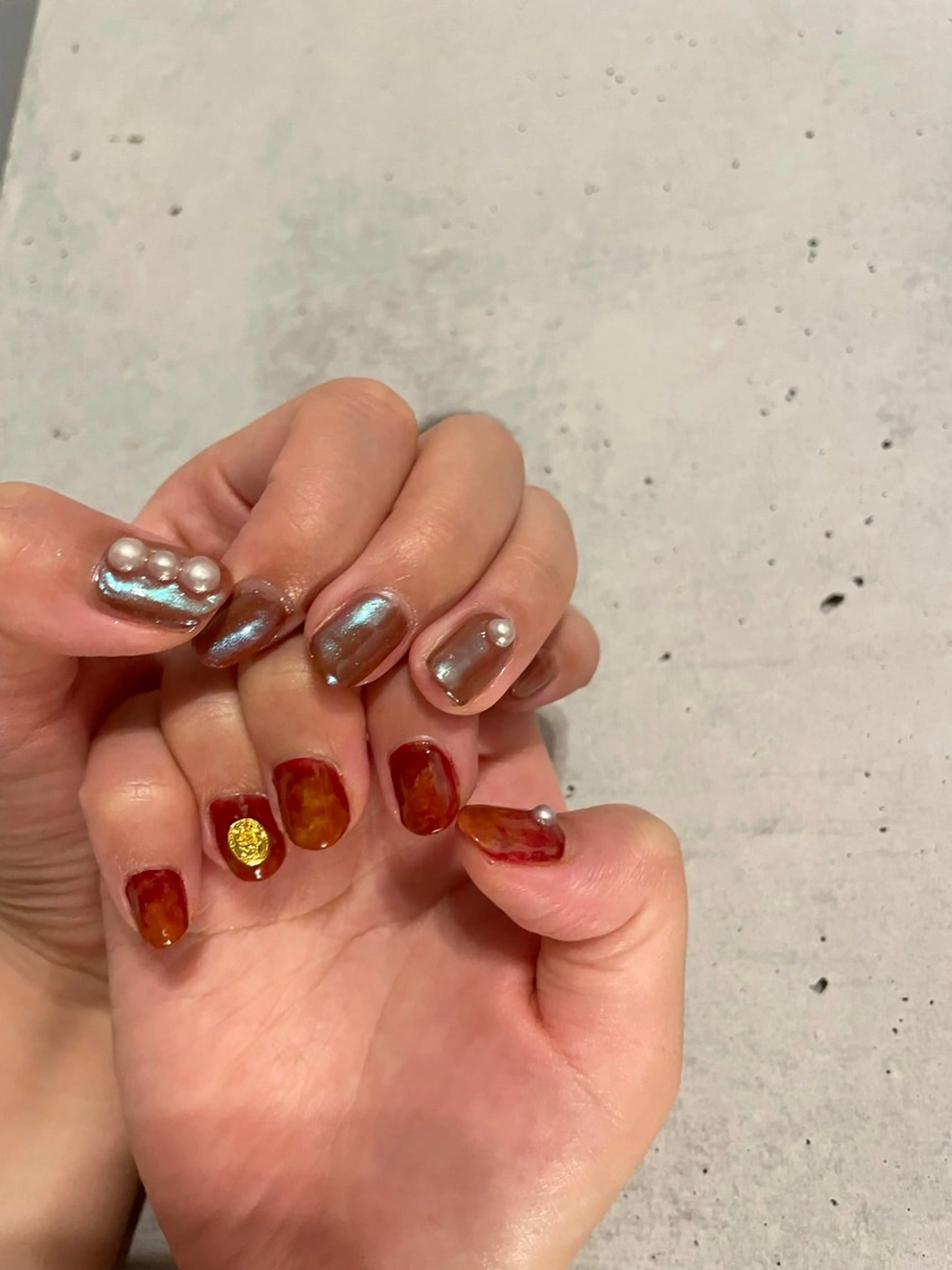 ネイル Be All east Eyelash & Nail所属・Beall east ayanoのネイルデザイン