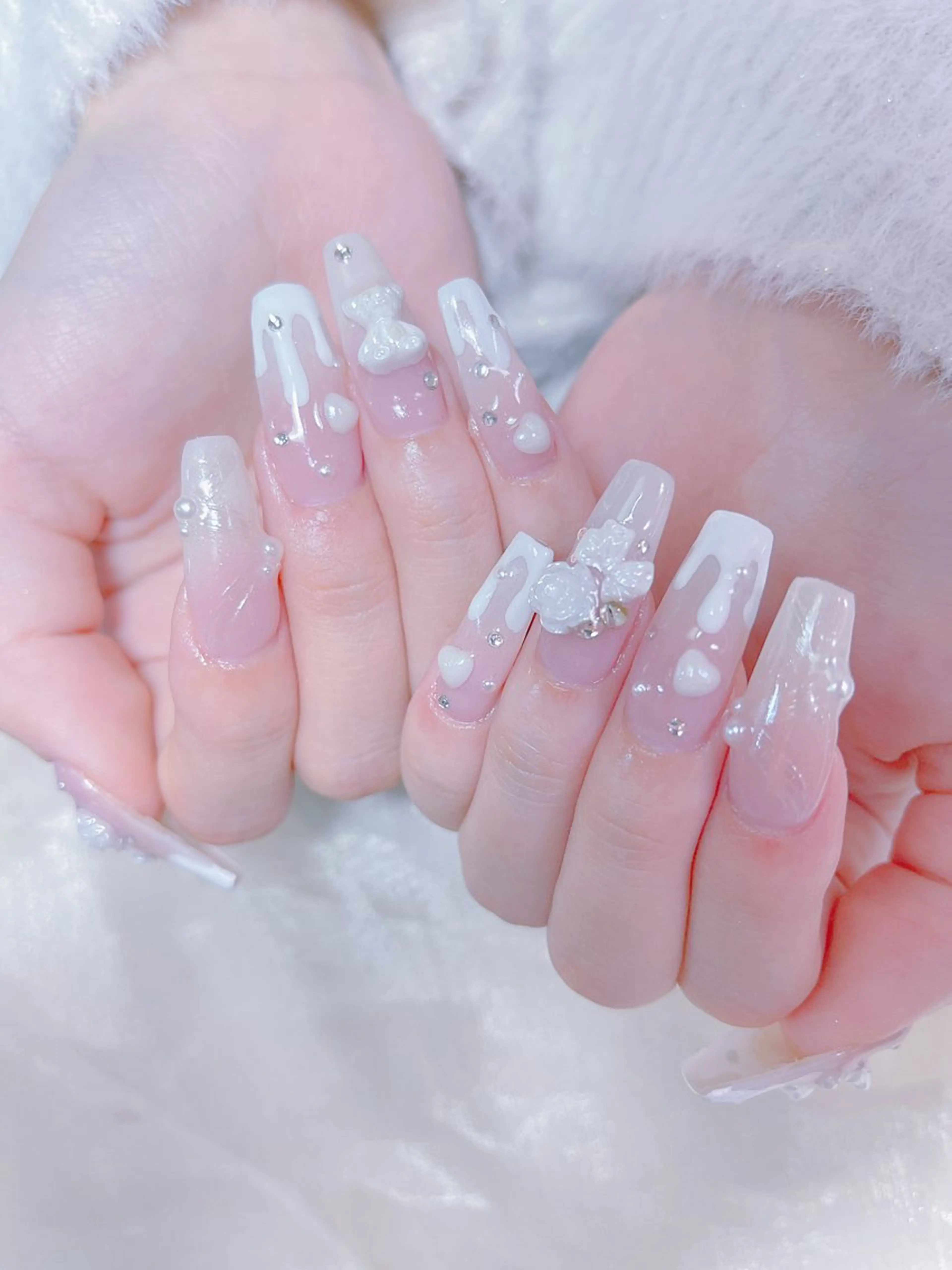 ネイル 🎀ネイルサロン エクラYUI🎀のネイルデザイン