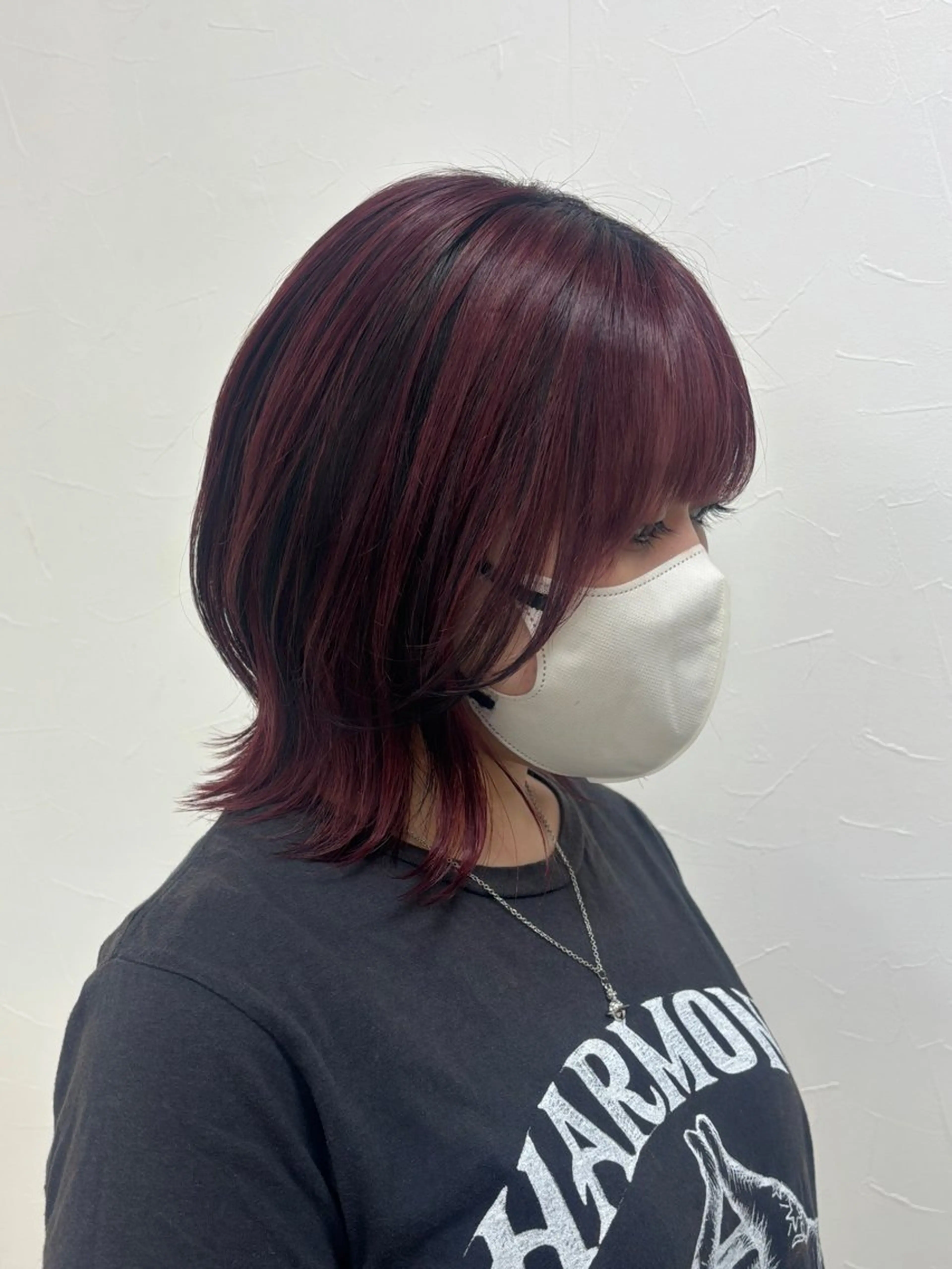 ショート カラー MOE /艶感カラー /韓国風スタイルのヘアスタイル