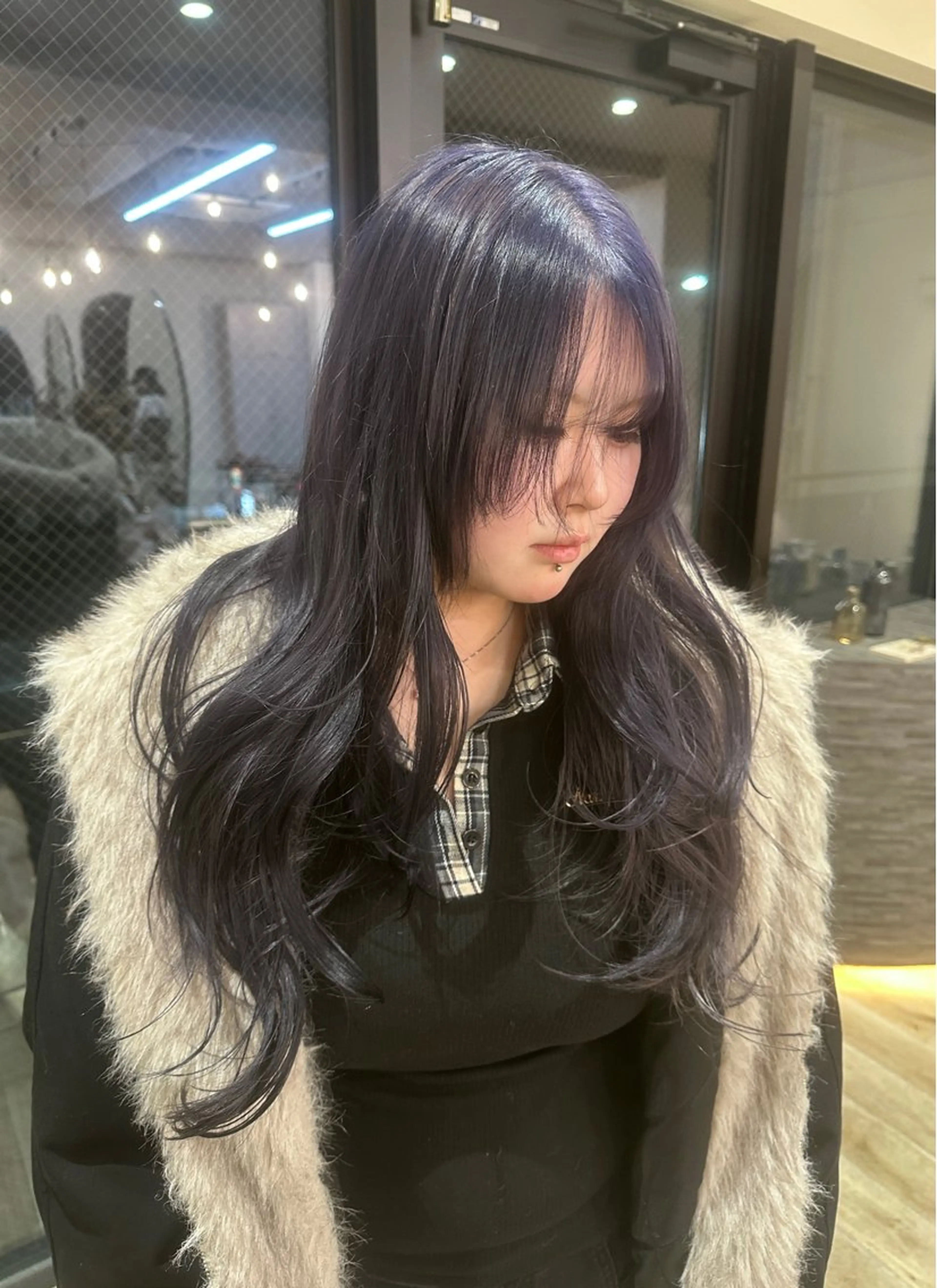 ロング カラー ヘアカラー 髪質改善/艶カラー /yaekaのヘアスタイル