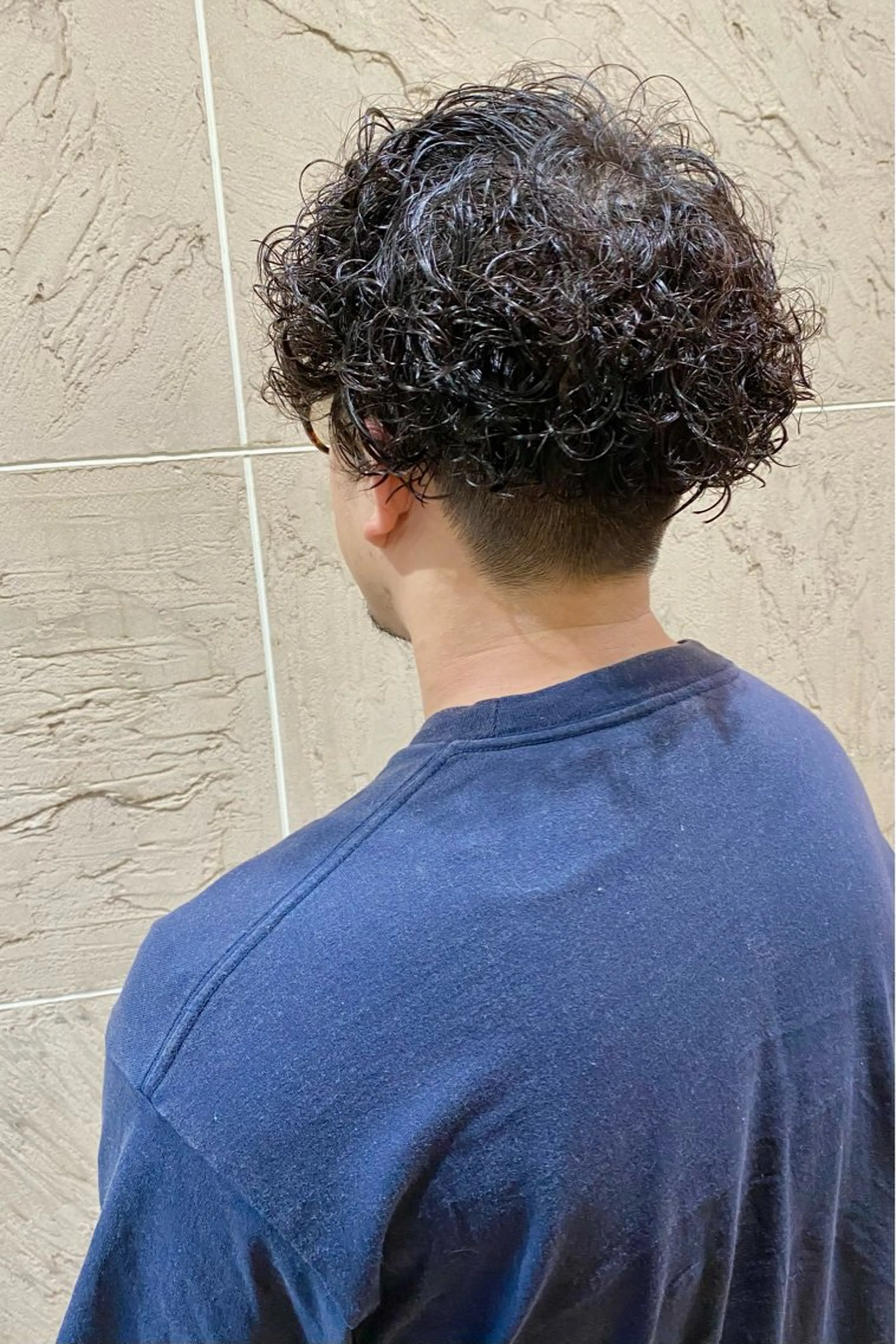 パーマ メンズ 菊地 紗矢のヘアスタイル