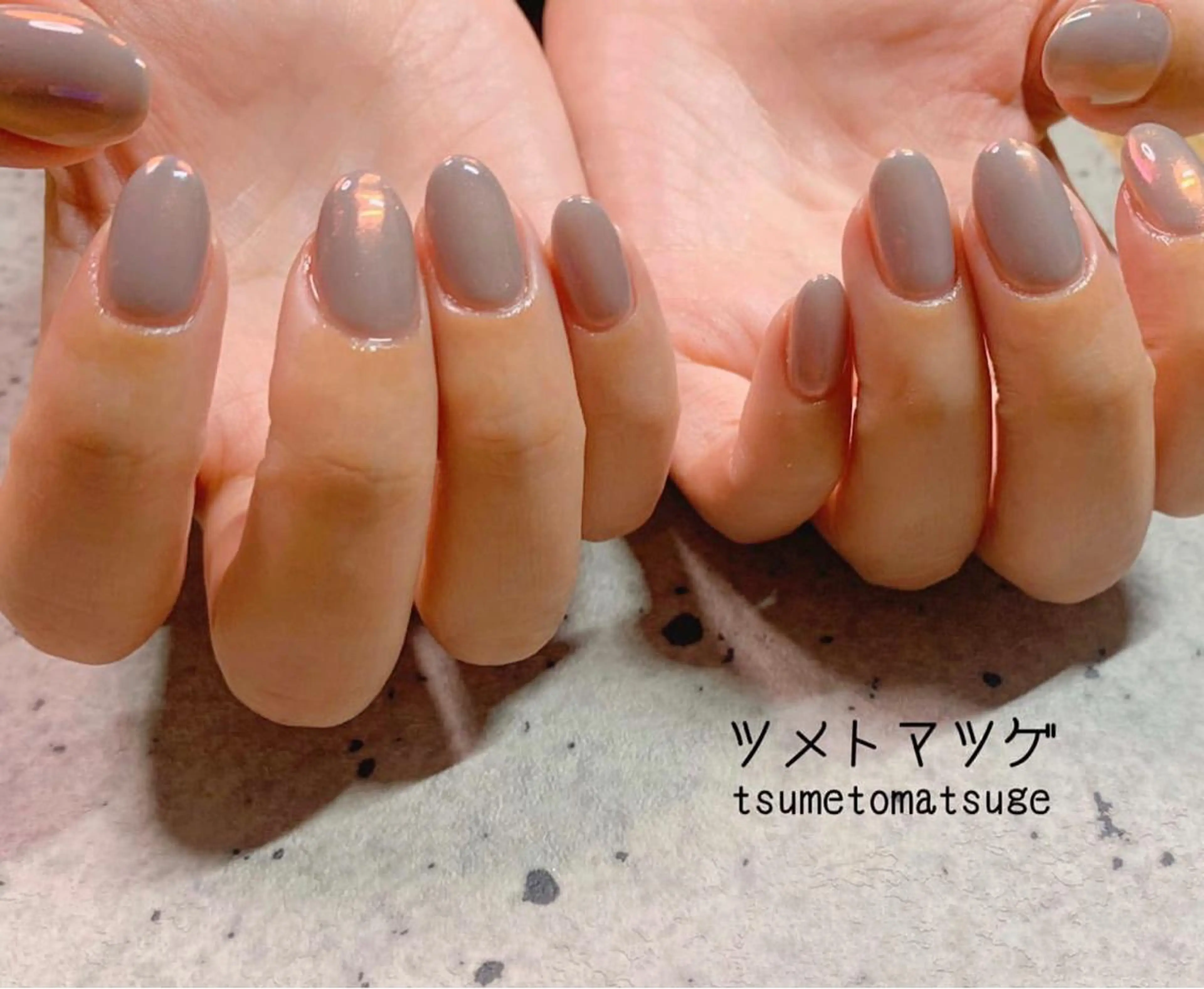 ショート ネイル アートネイル ハンドネイル ツメトマツゲ .のネイルデザイン