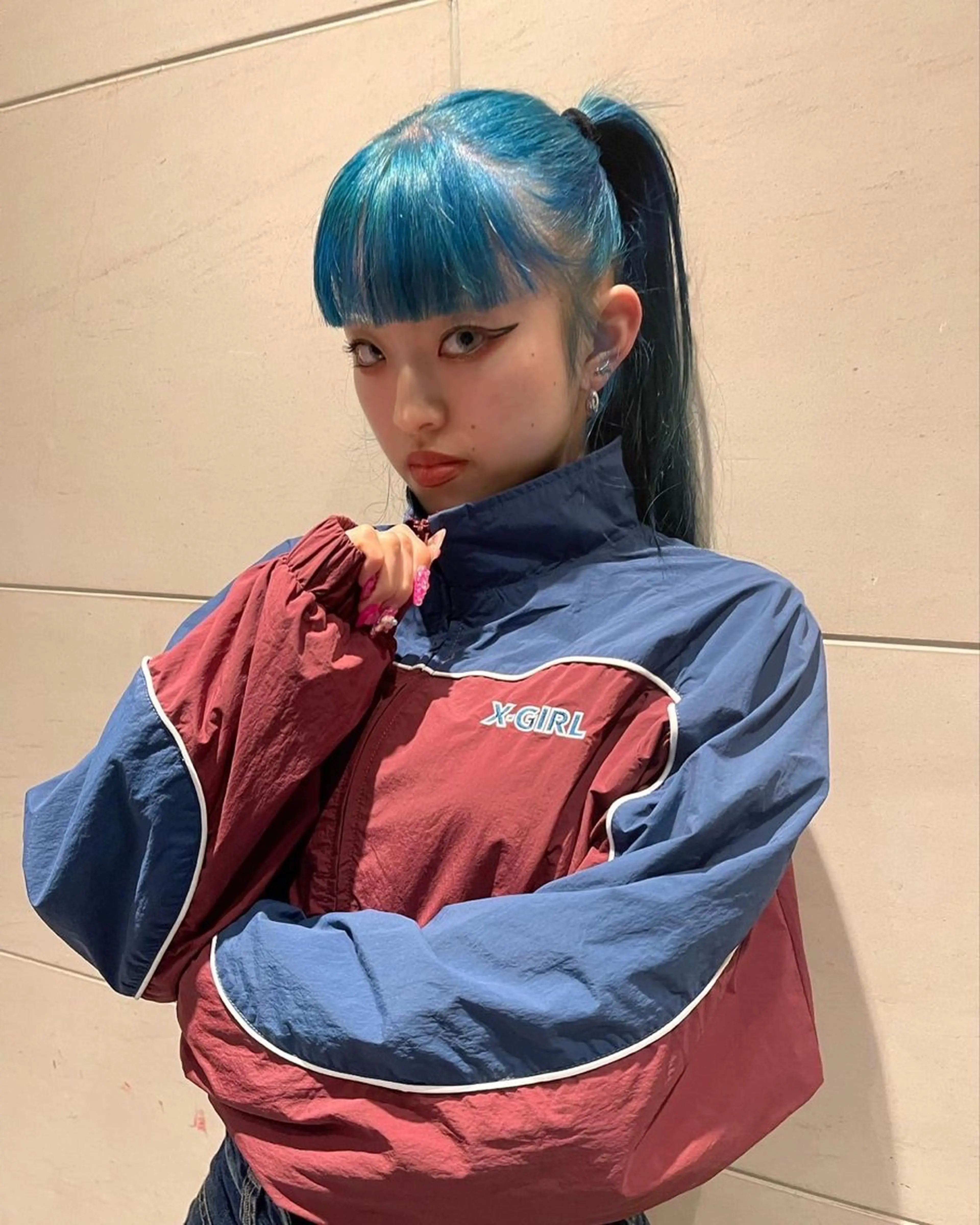 ロング カラー ヘアカラー トリートメント TATSUブリーチ/ ミルクティーベージュのヘアスタイル