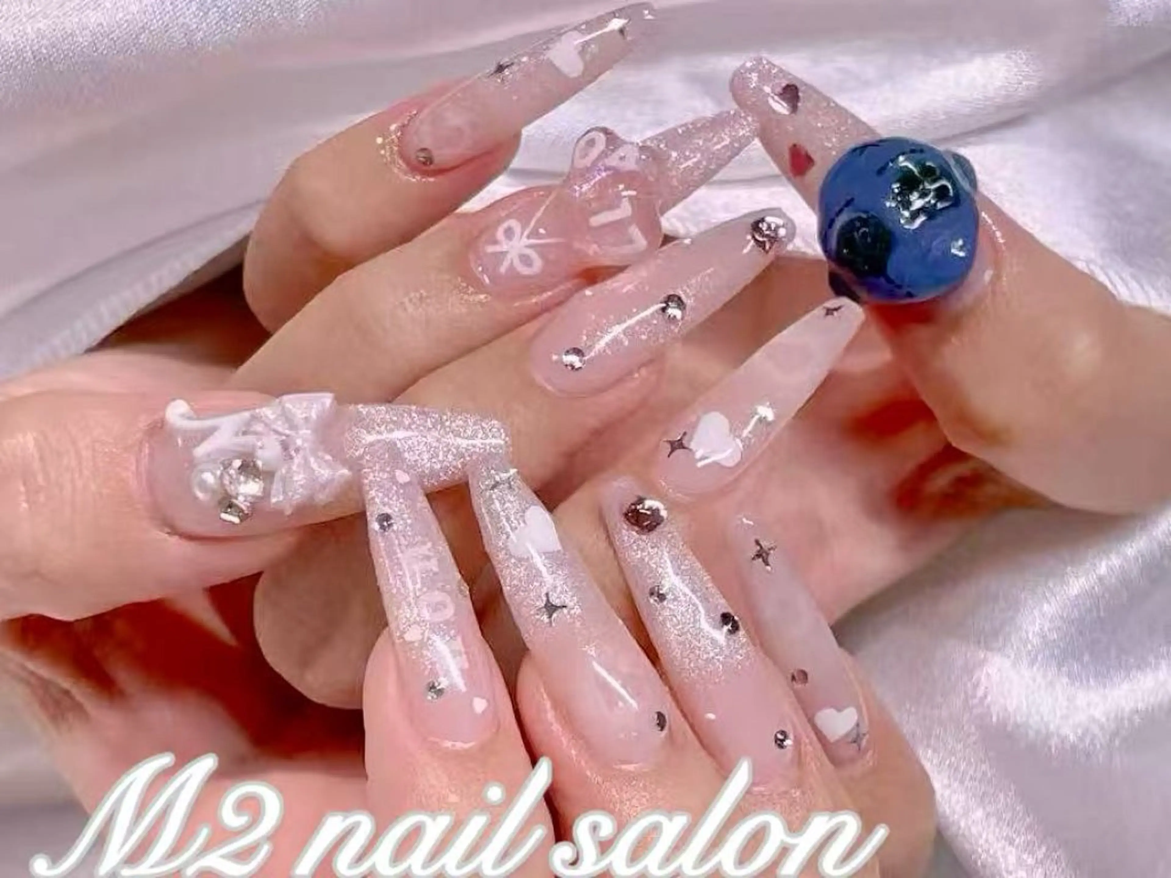 ネイル 長さだし専門店 M2　rikaのネイルデザイン