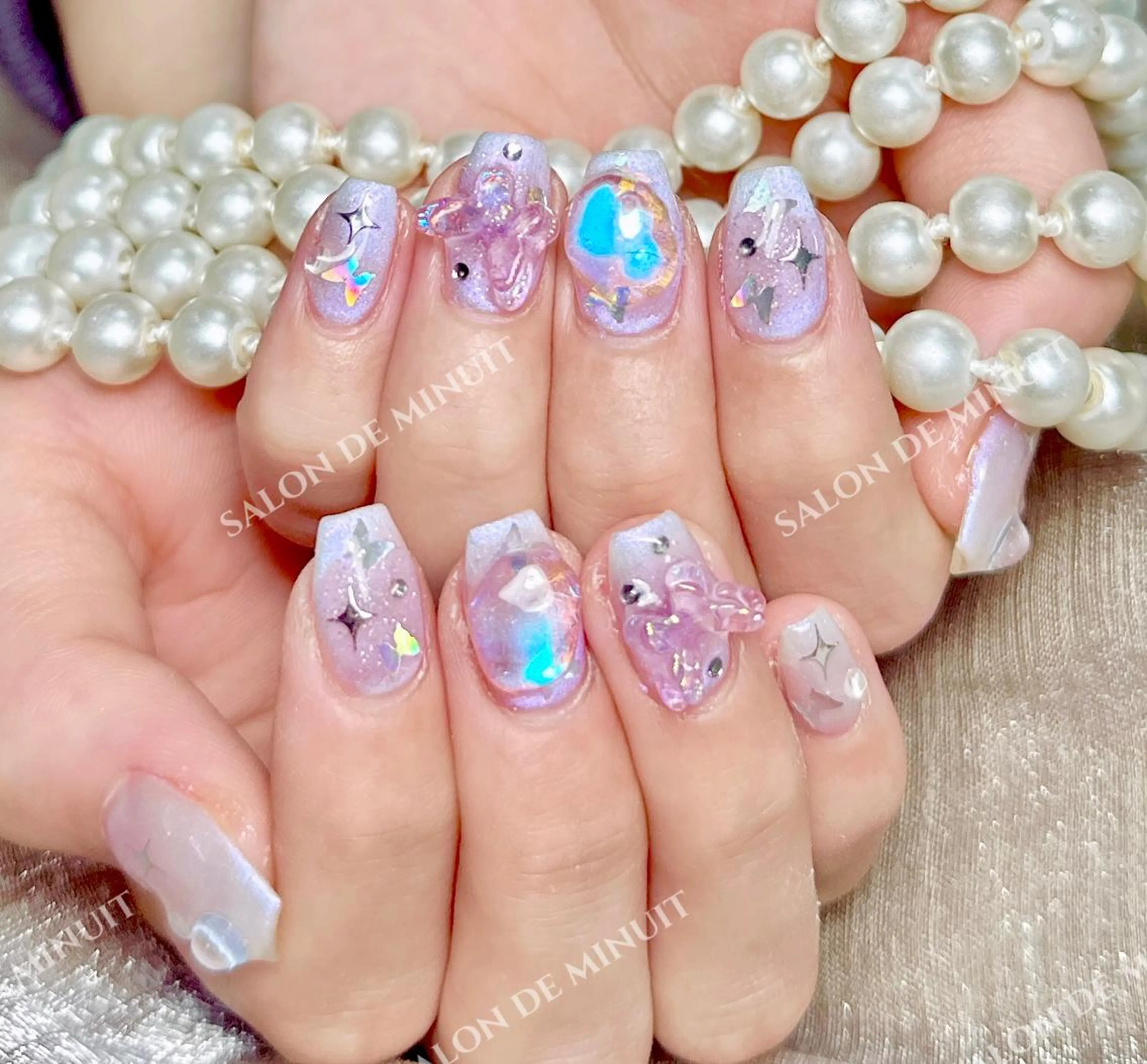 ネイル ハンドネイル ハンドケア Momo 🤍のネイルデザイン