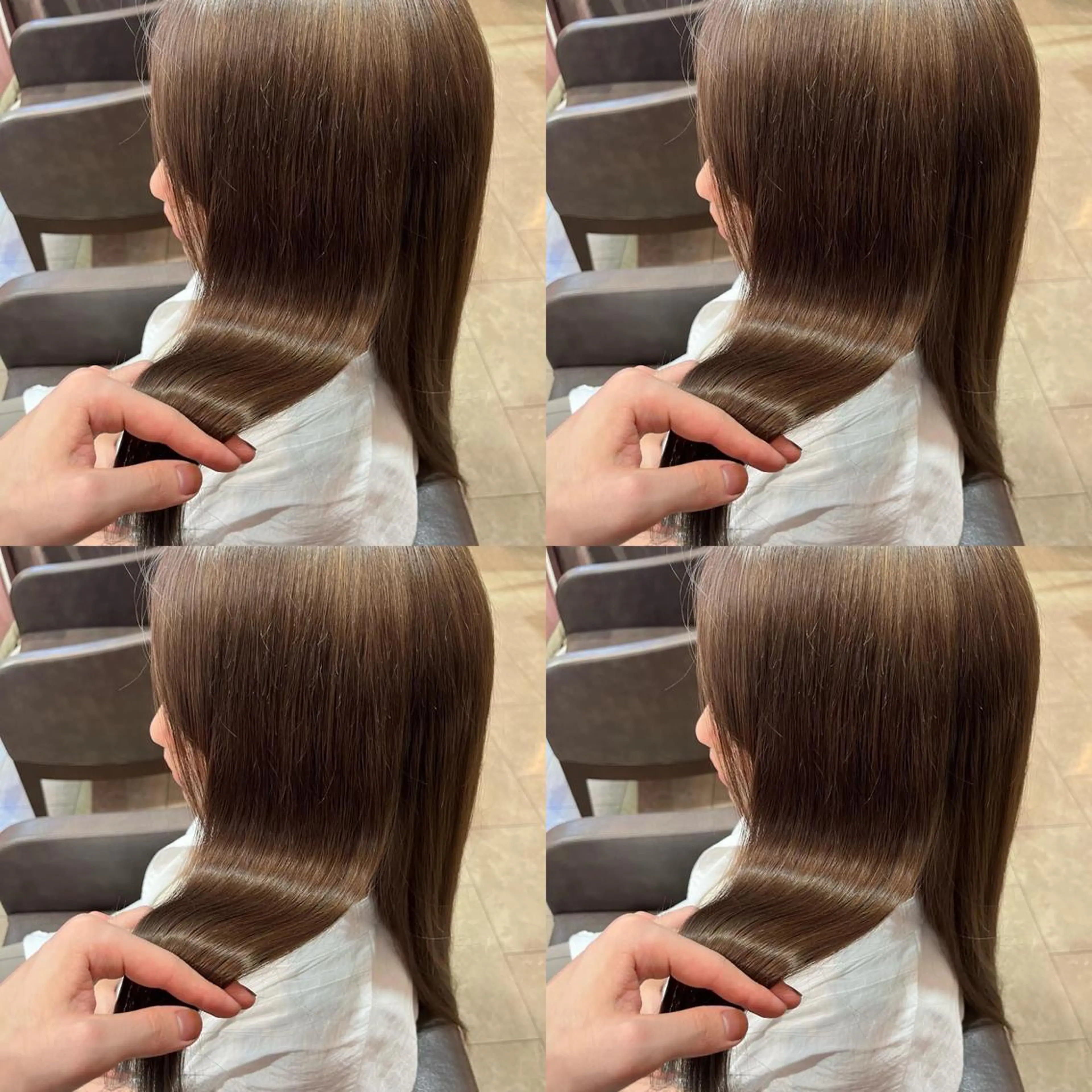 ロング カラー ekolu所属・髪質改善・縮毛矯正 特化・ユウシンのヘアスタイル