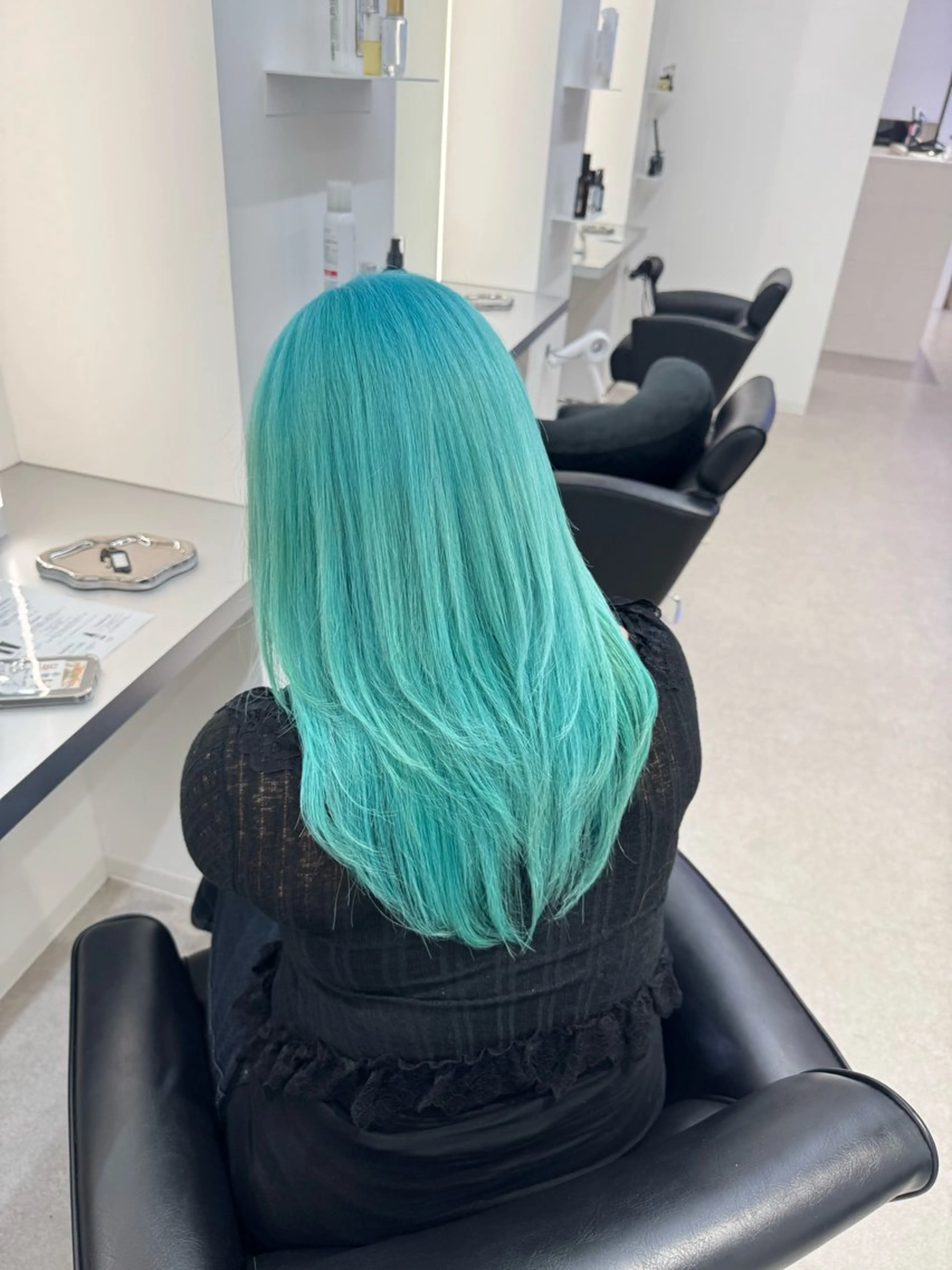 ロング カラー ヘアカラー トリートメント ブリーチ/艶カラー 💎koharu💎のヘアスタイル