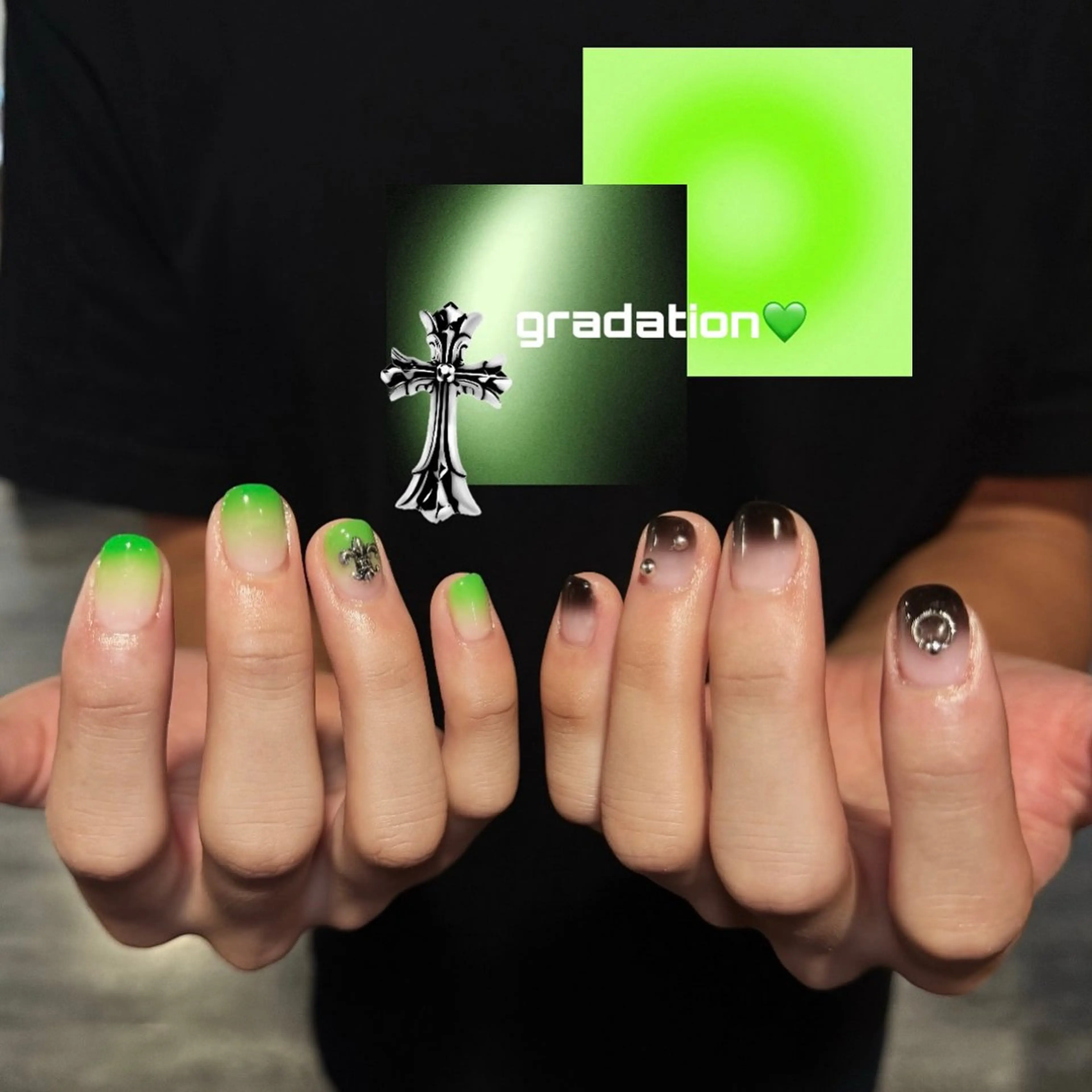 メンズ ネイル ハンドネイル MIYU.Y /JOJO@三宮のネイルデザイン