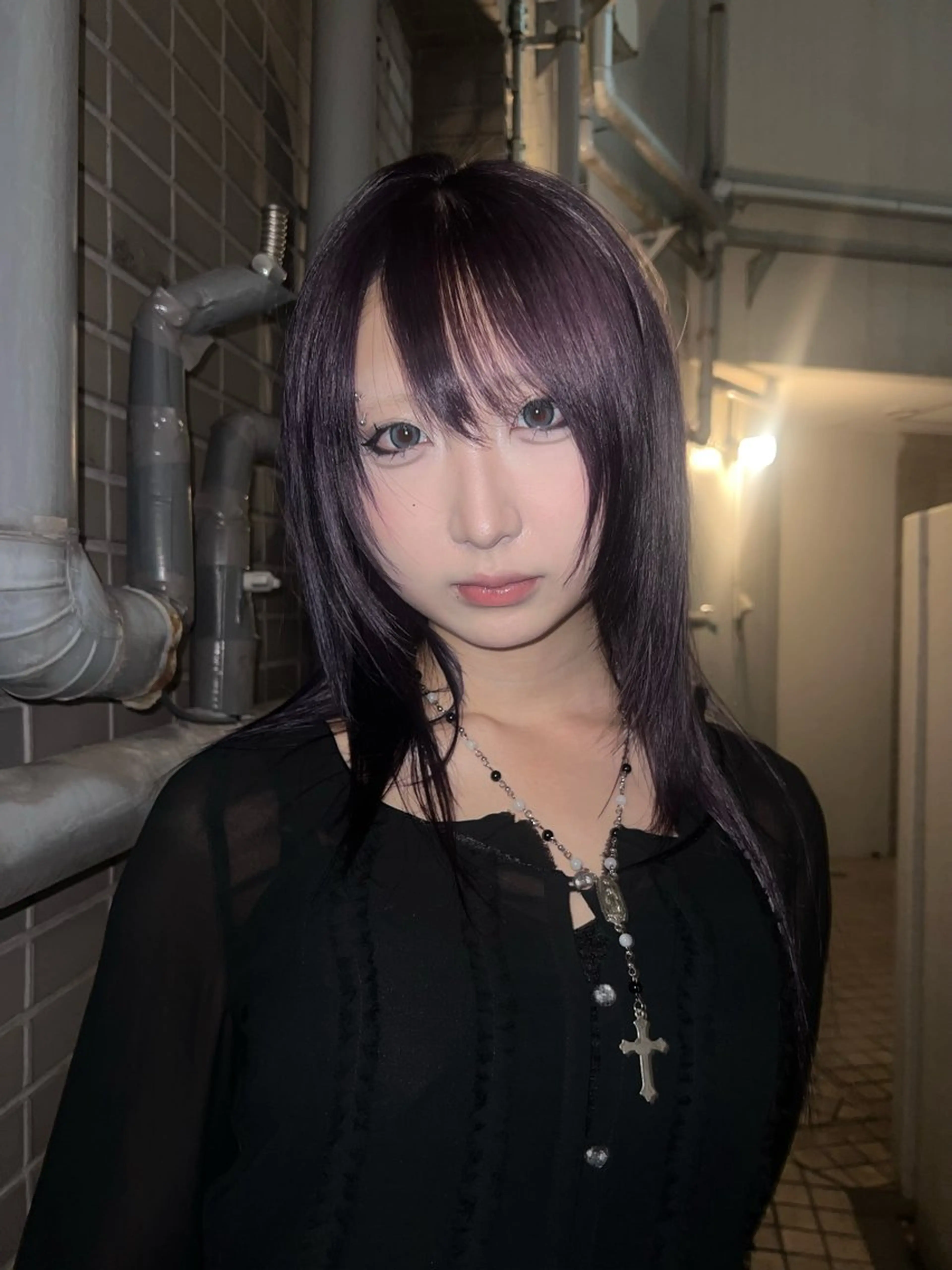 ロング ヘアカラー AIRA/ブリーチ ‪/透明感カラーのヘアスタイル