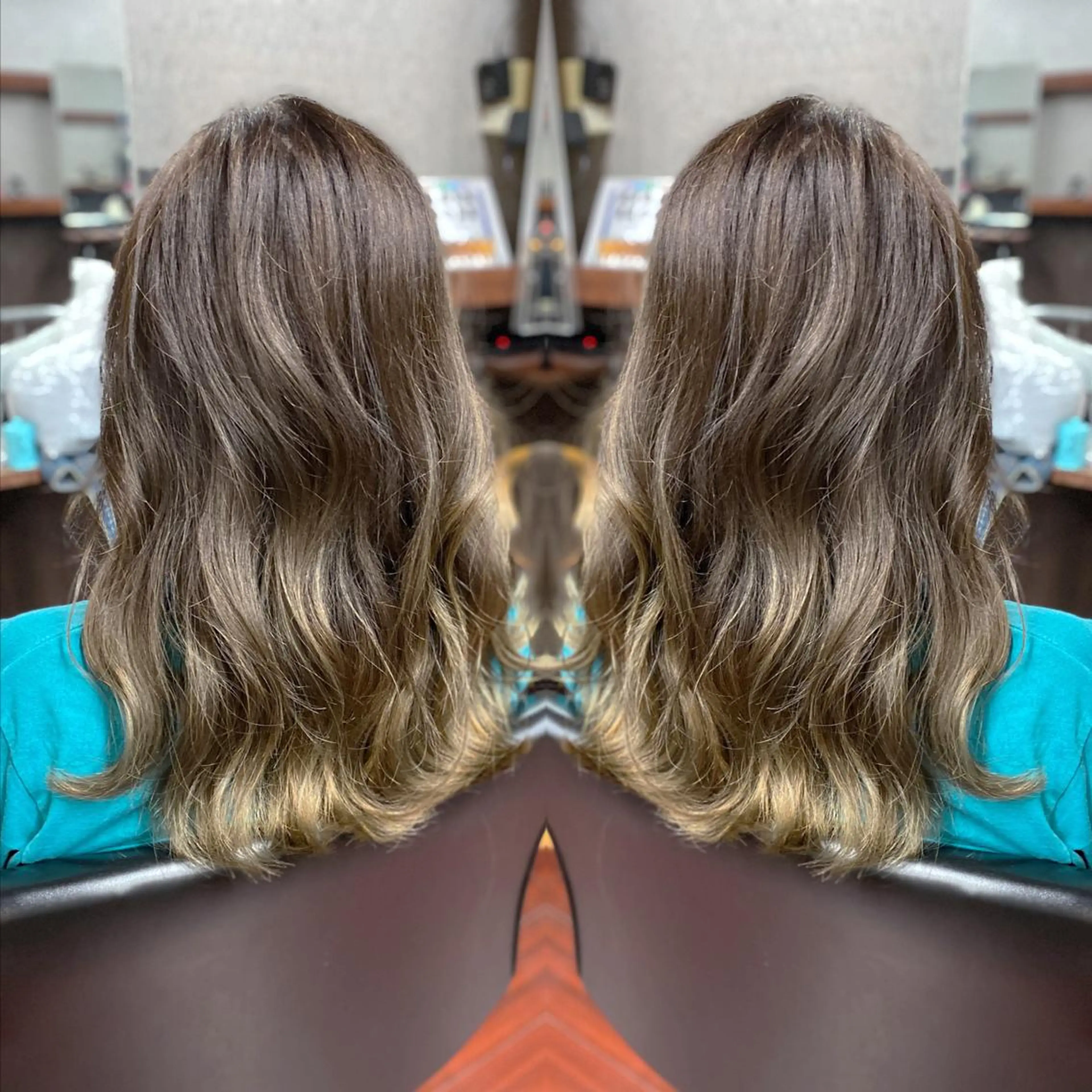 ロング カラー カット ヘアカラー トリートメント Lizir  ルズィール所属・Luzir⭐︎ GEN⭐︎のヘアスタイル