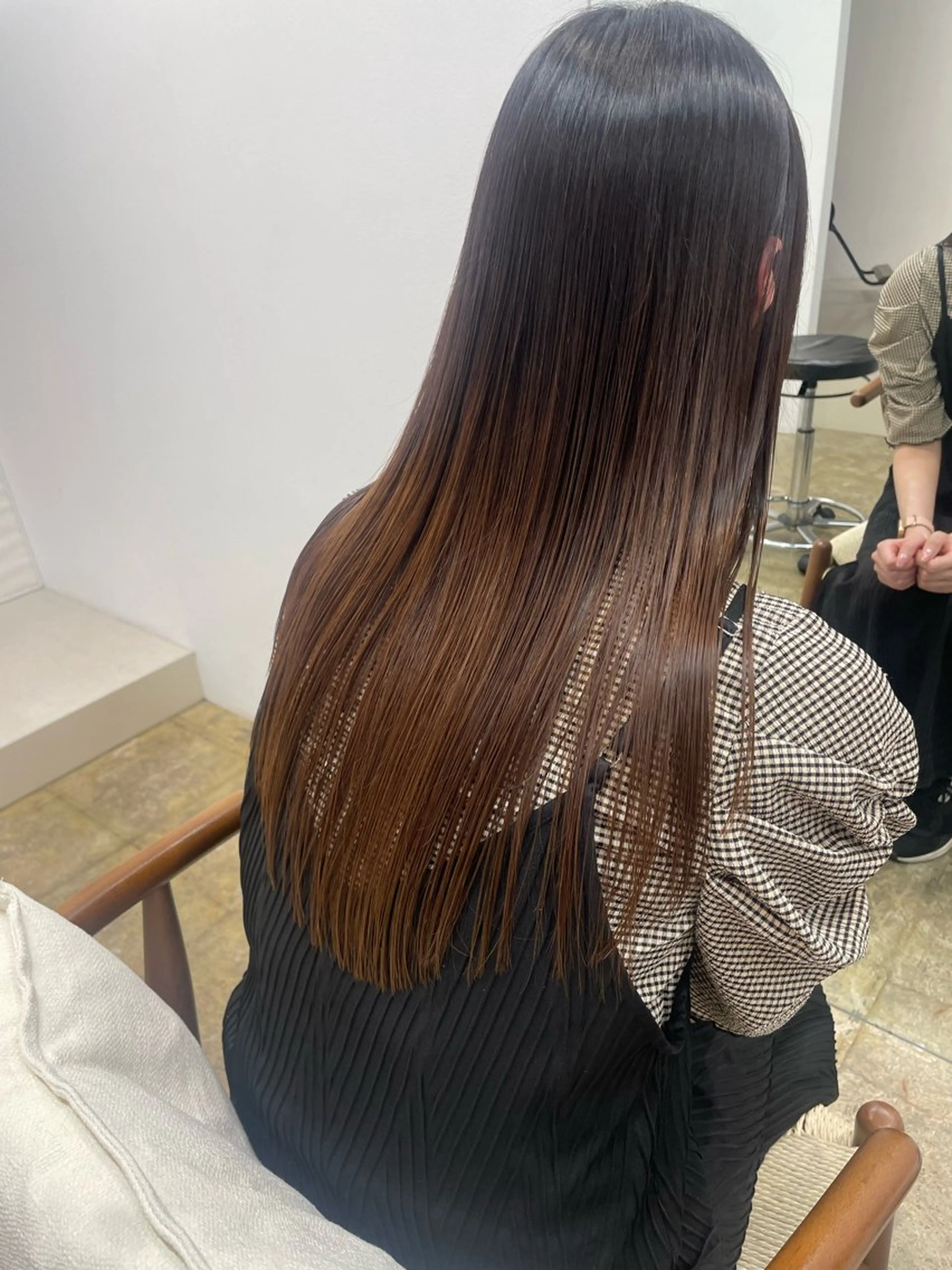 🎀髪質改善オイルストレートの写真