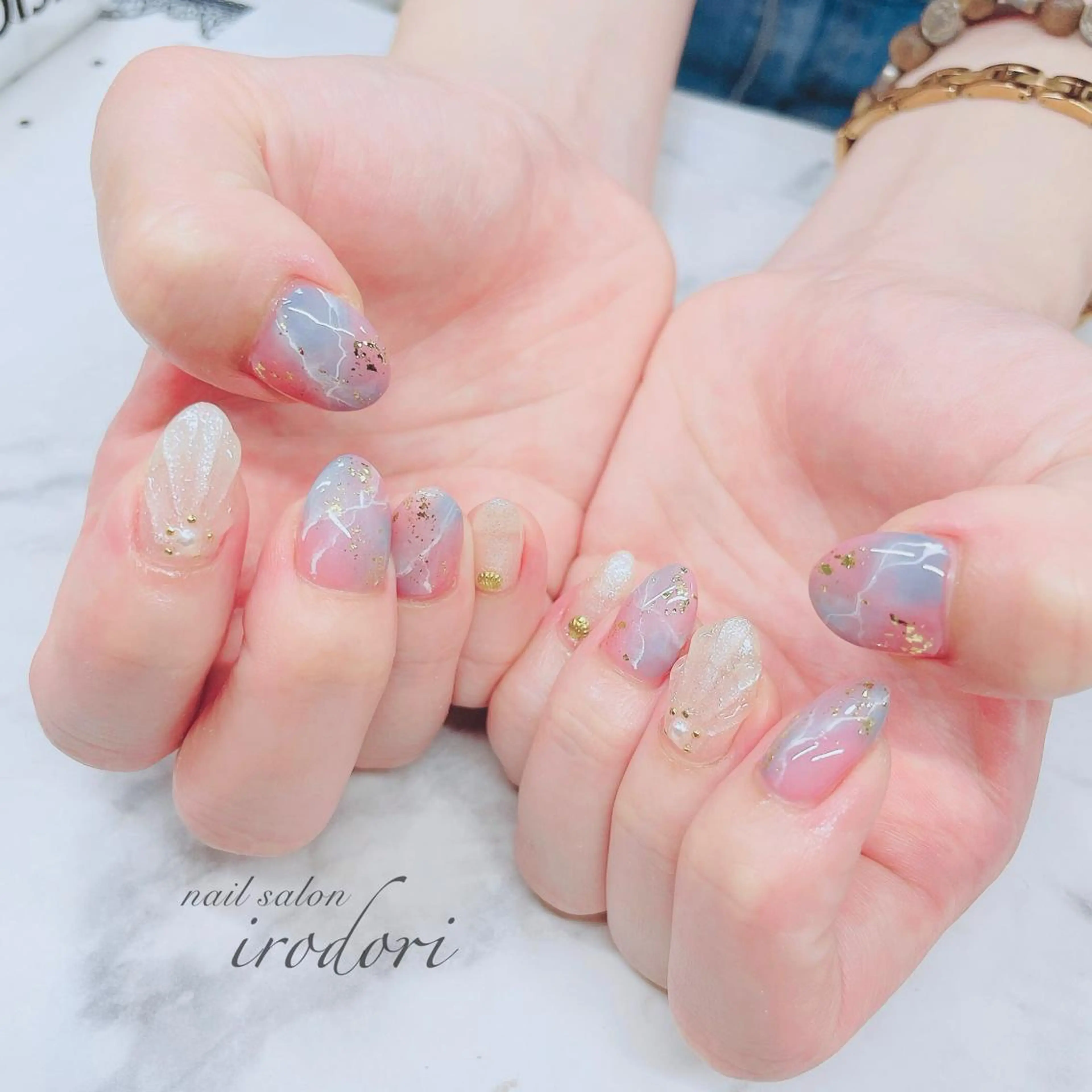 ネイル ﾌｨﾙｲﾝ専門ﾈｲﾙｻﾛﾝ彩 博多駅前店所属・ネイルサロン 彩 irodoriのネイルデザイン