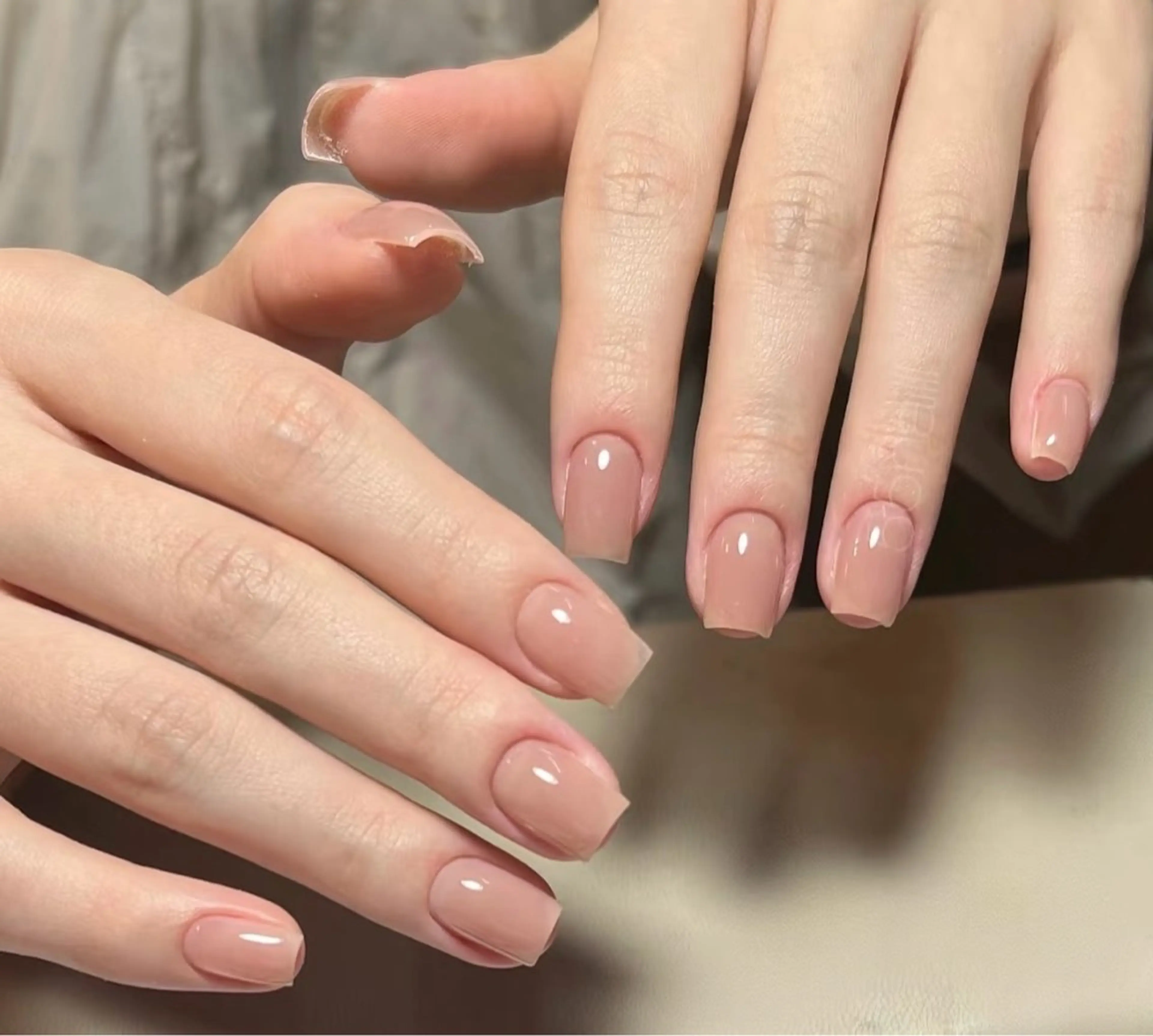 [HAND]ワンカラー2色orラメグラ ¥3980の写真