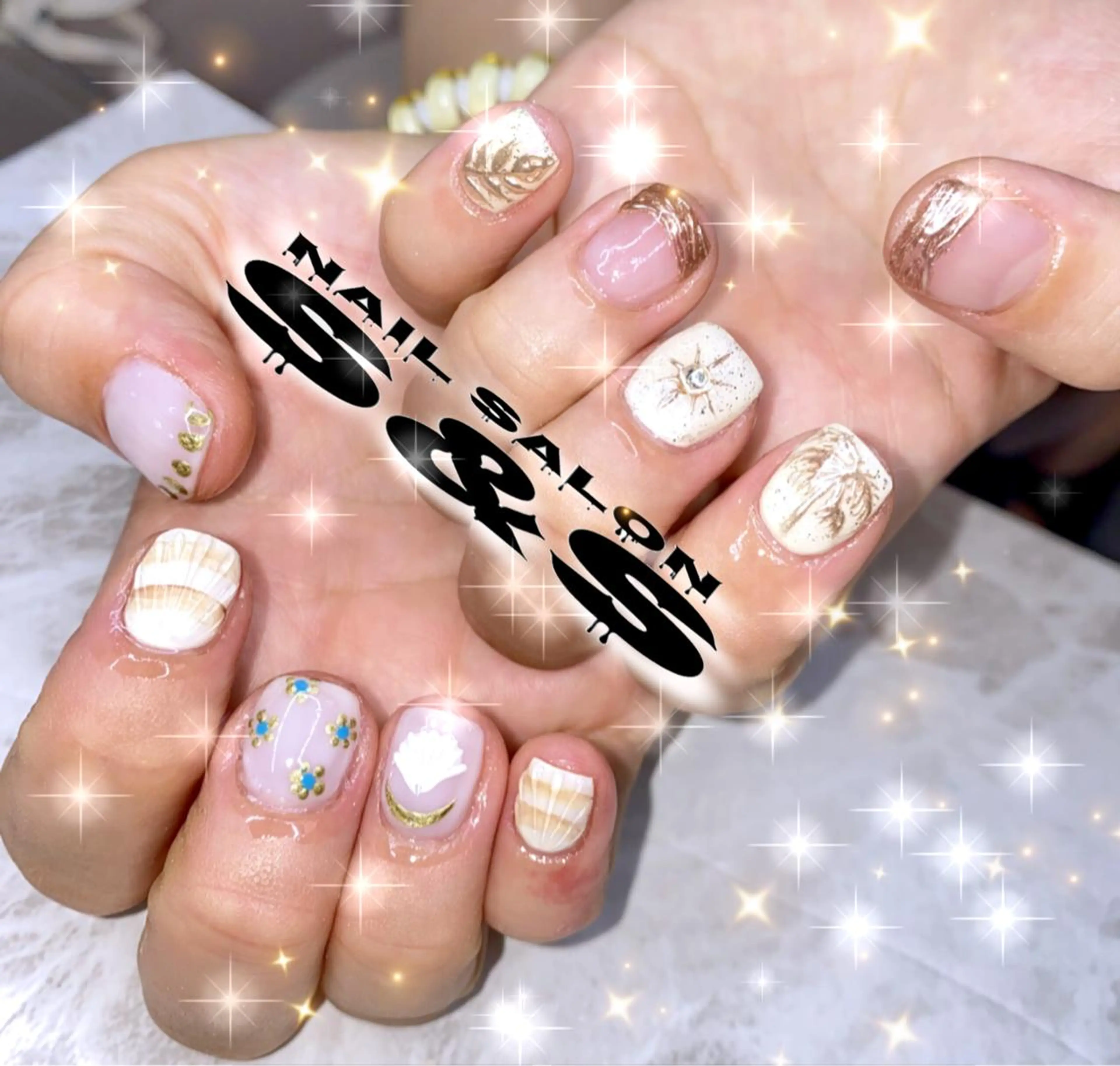 ネイル 長さ出し メンズネイル 持ち込み スカルプネイル S&S 村田小百合のネイルデザイン