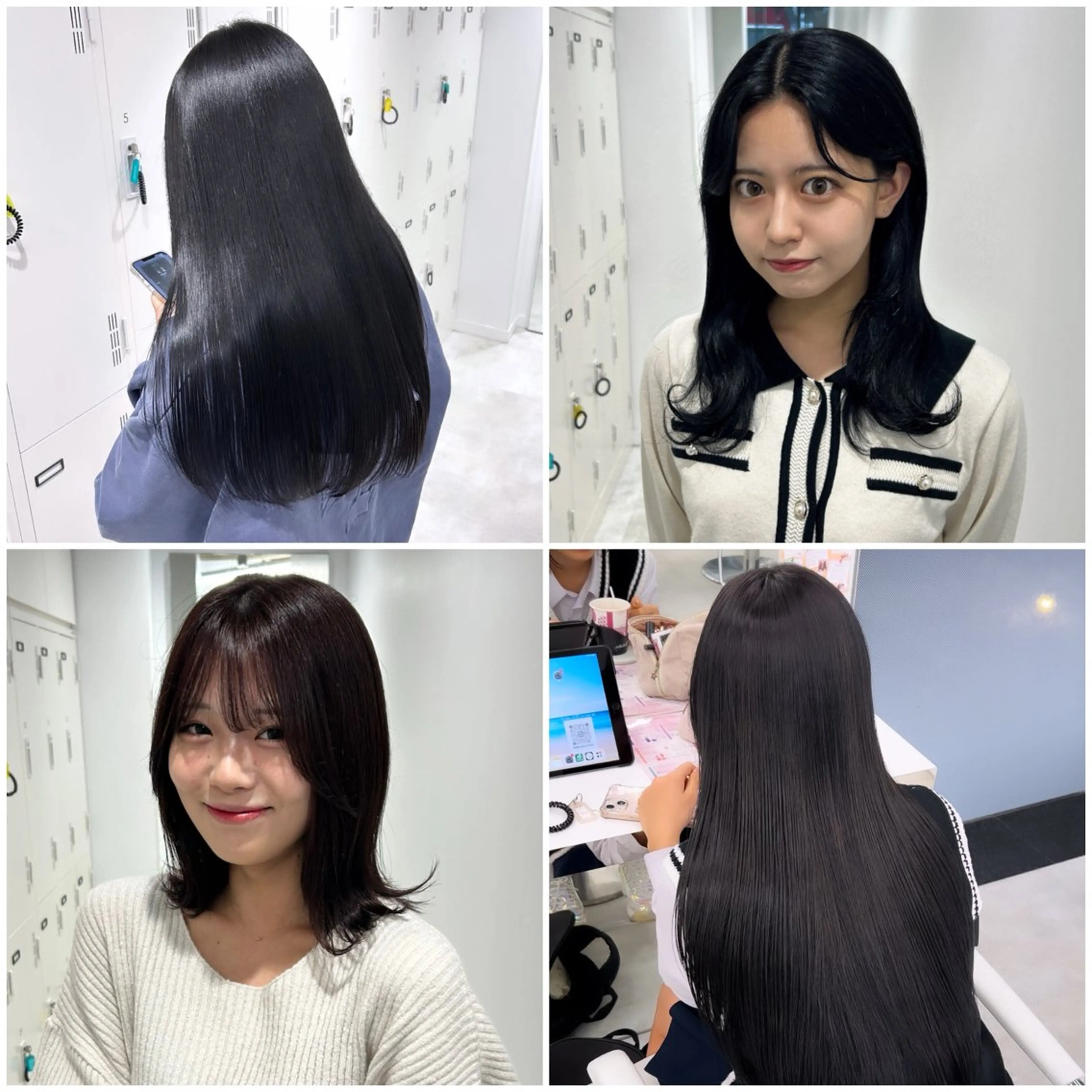 セミロング ヘアカラー トリートメント 透明感ハイトーン特化 /ケアブリーチ/莉駒のヘアスタイル