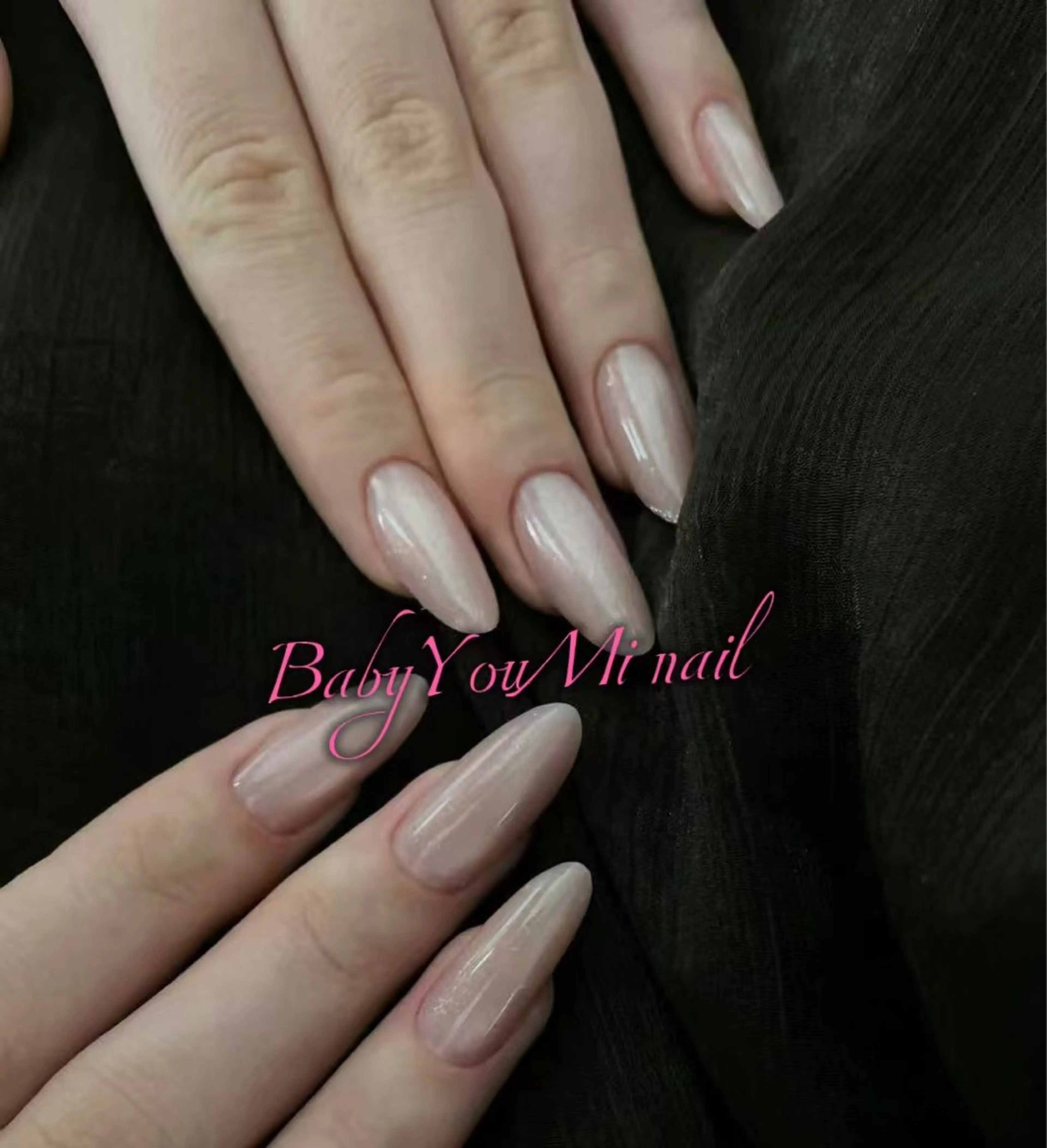 ネイル オーロラネイル フラワーネイル フットネイル フレンチネイル ジェルネイル ハンドネイル BabyYouMi ねねのネイルデザイン