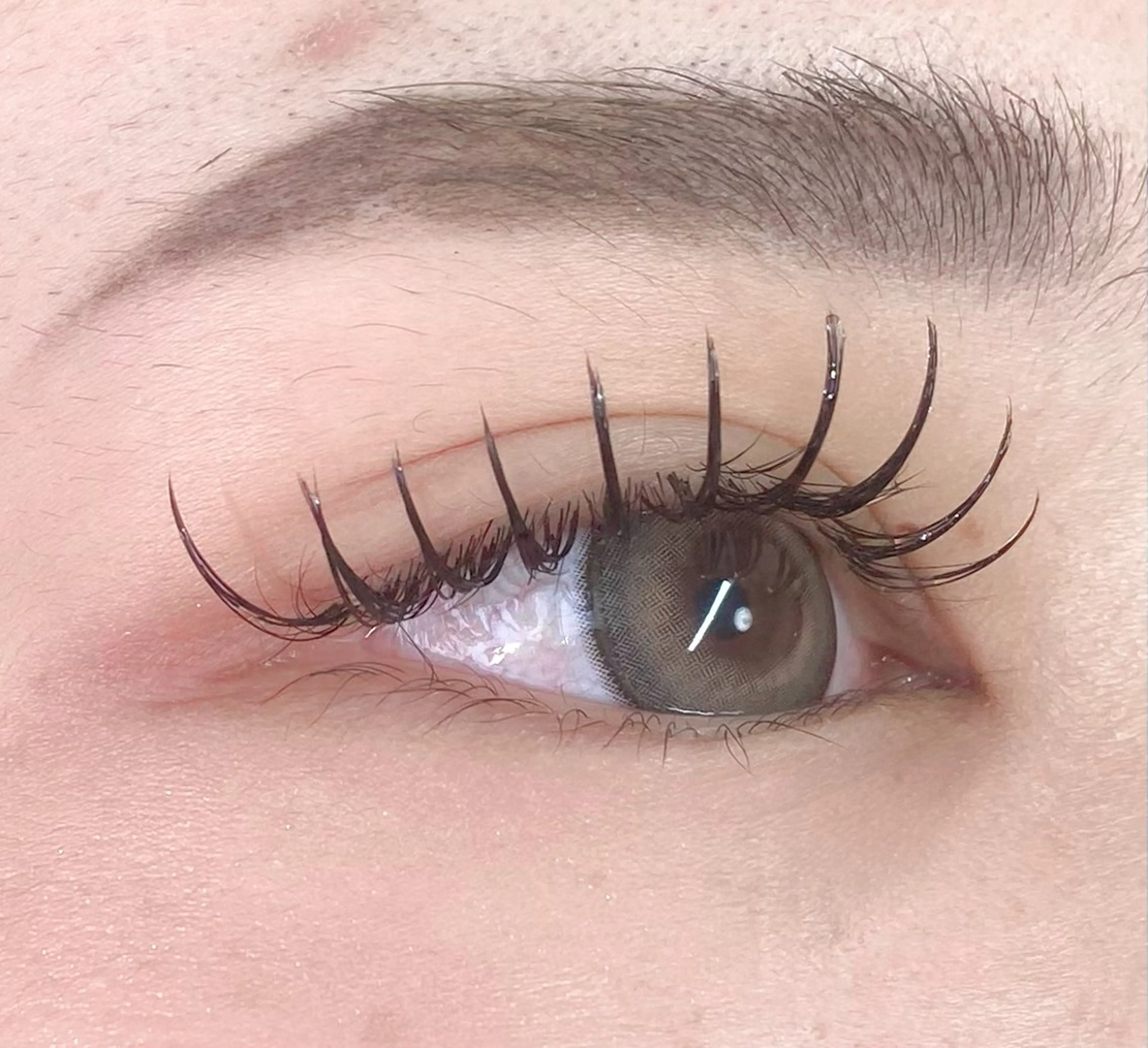 マツエク・マツパ フラットラッシュ beauty salon mee+所属・mee+ Akiのマツエク・マツパデザイン