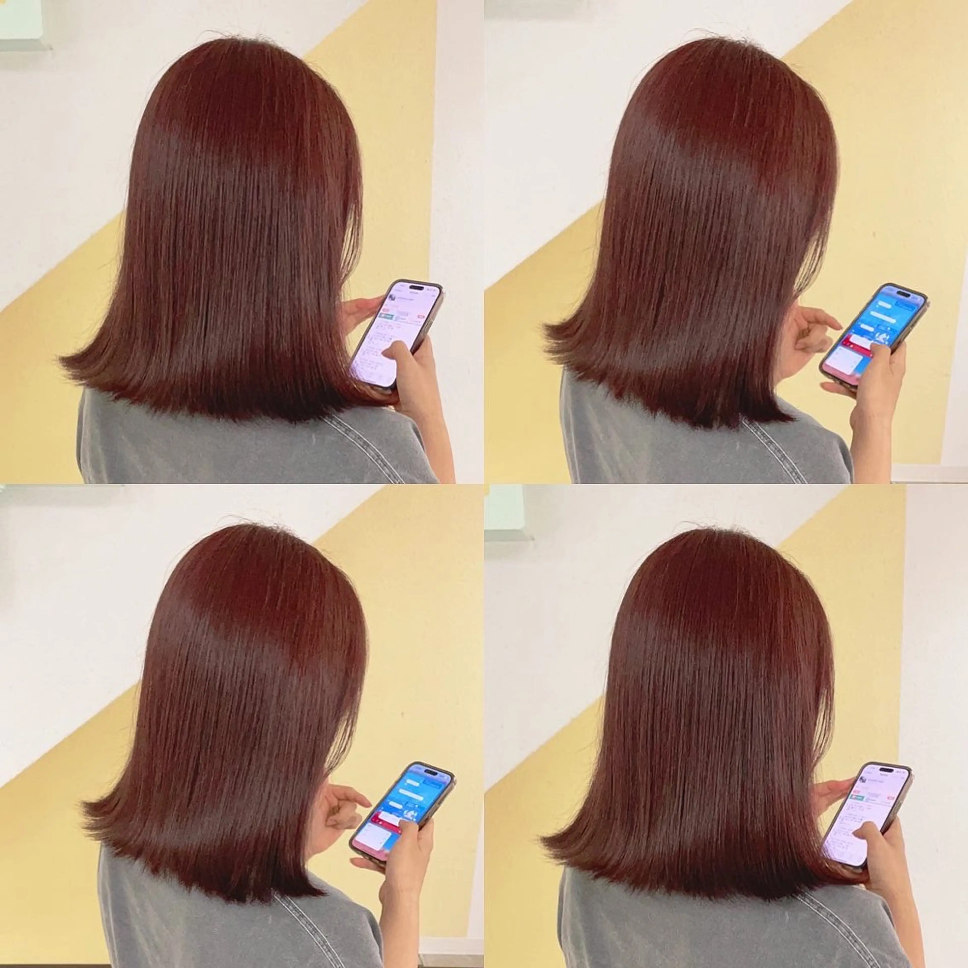 カラー ヘアカラー トリートメント 渋谷:インナーカラー ／🍒エリカ🍒のヘアスタイル