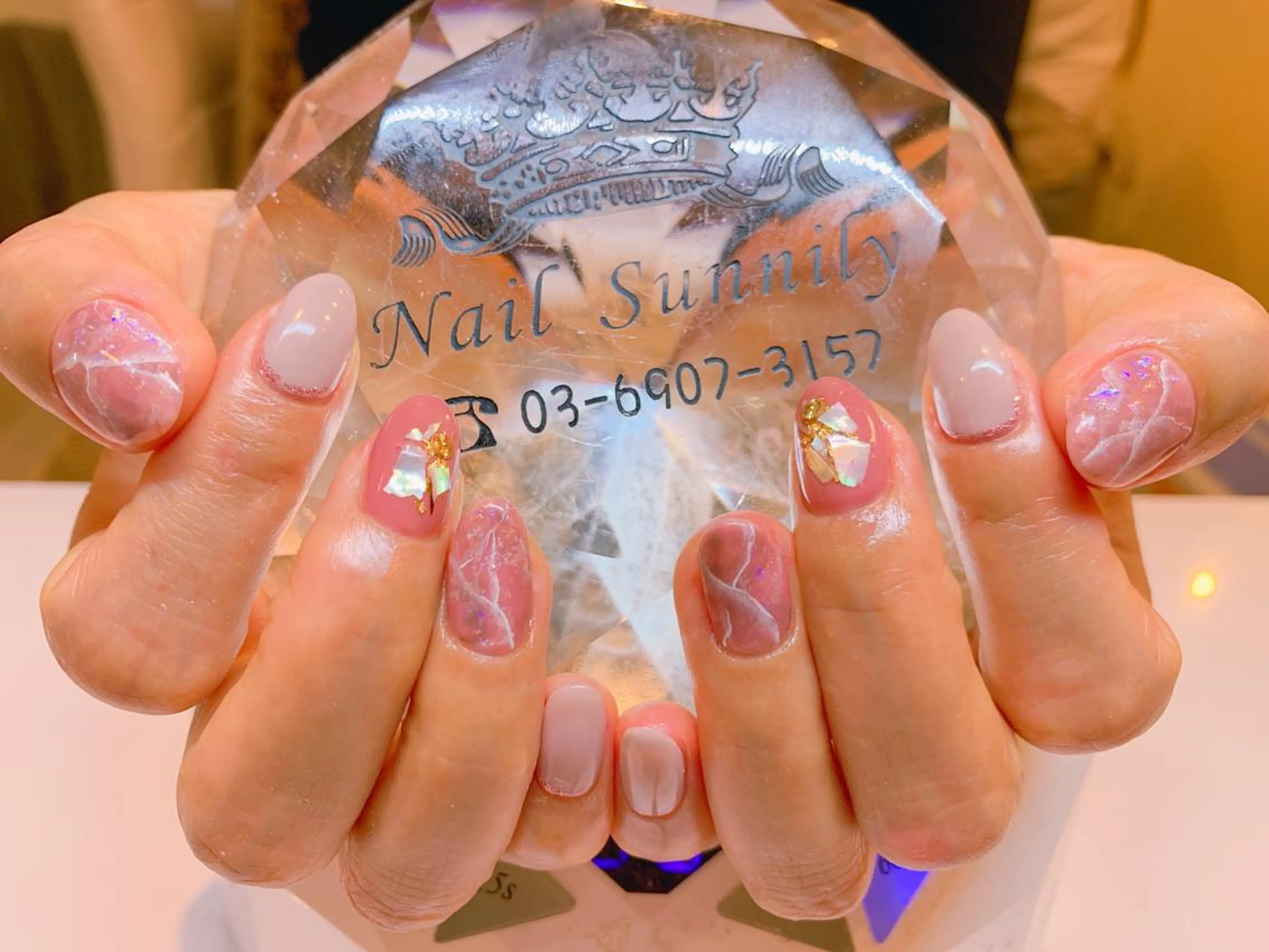 ネイル 長さだし専門店 M2　rikaのネイルデザイン