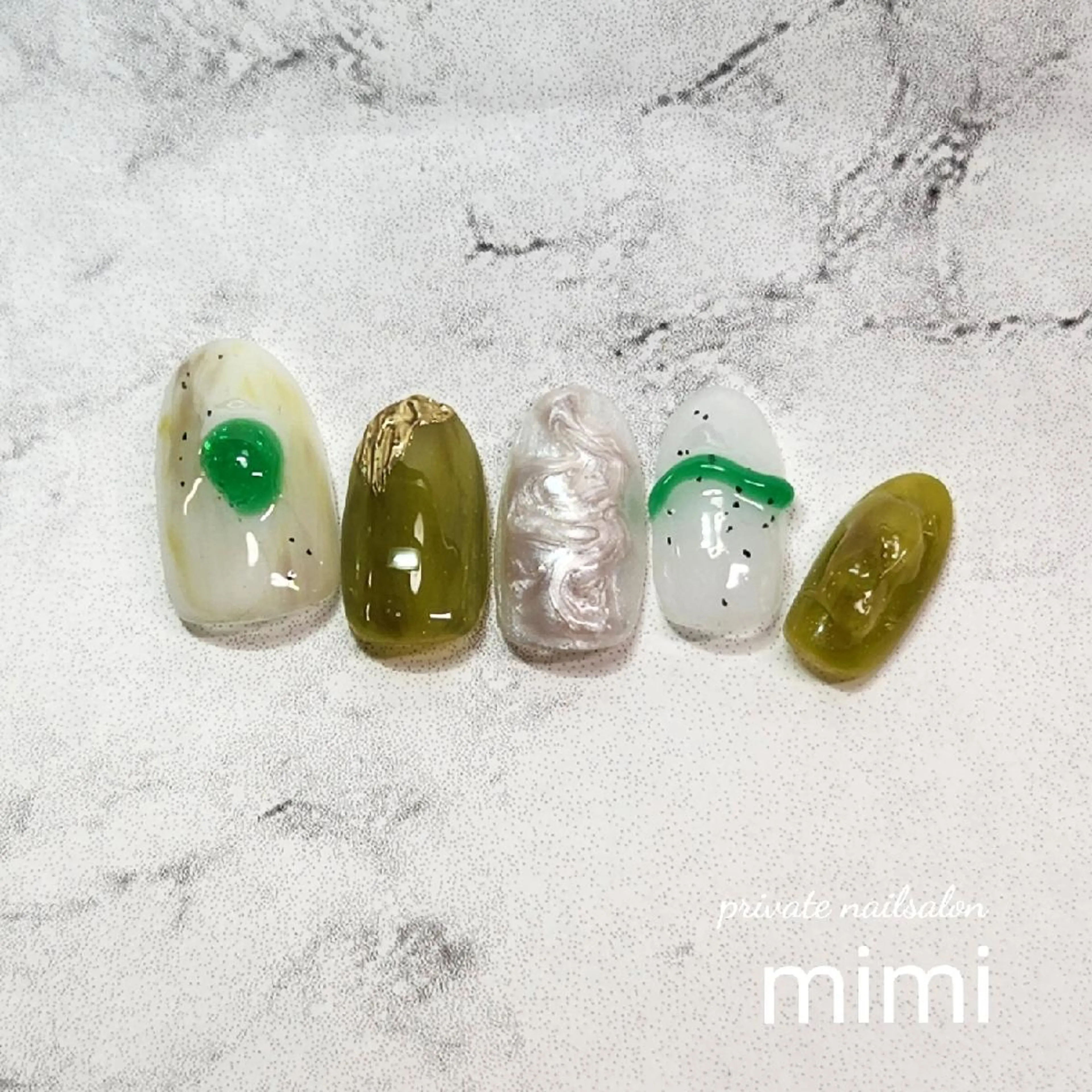 ネイル ニュアンスネイル 博多ネイル ｍｉｍｉのネイルデザイン