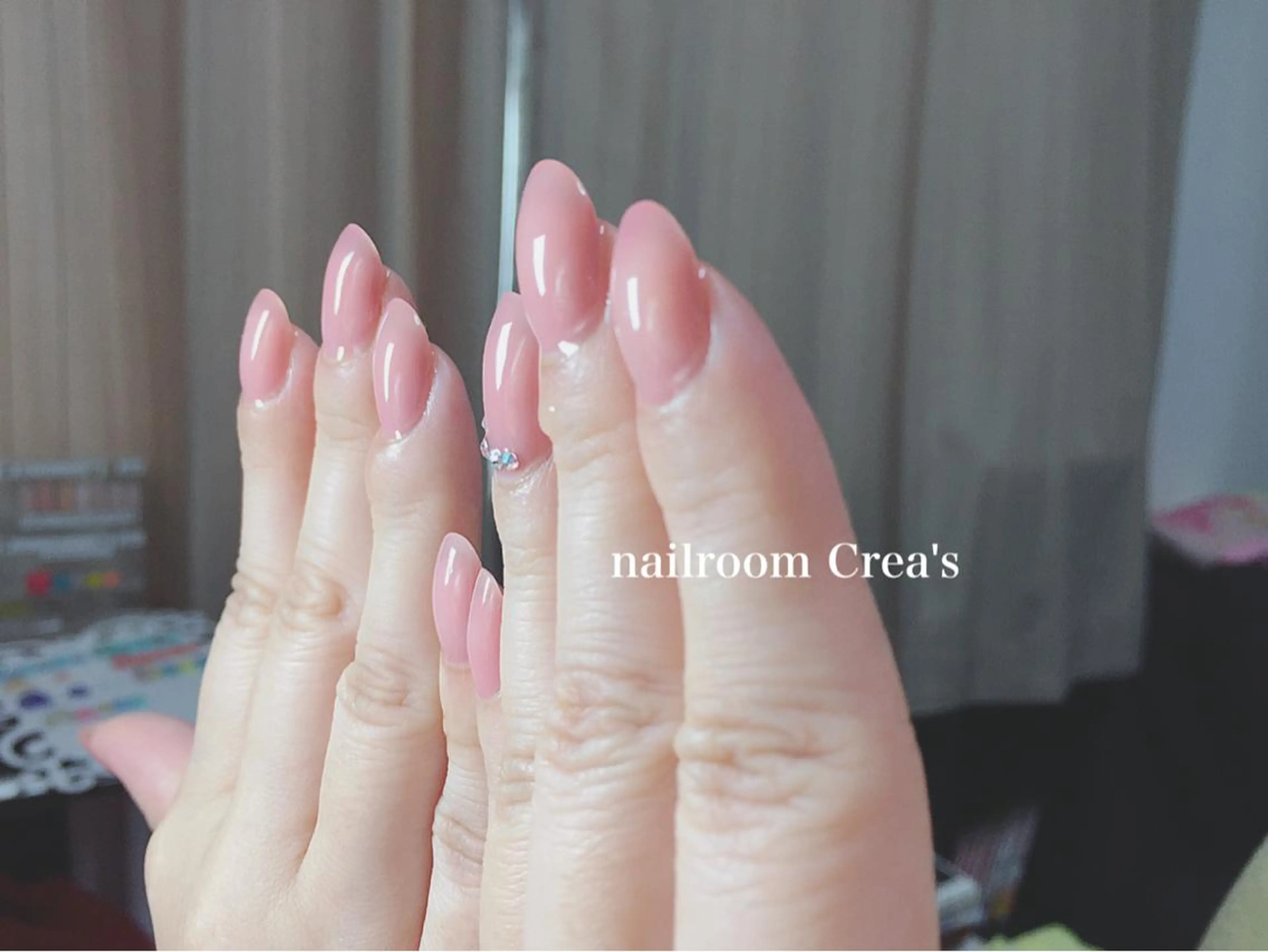 ネイル ジェルネイル ワンカラーネイル シンプルネイル nailroom Crea'sのネイルデザイン