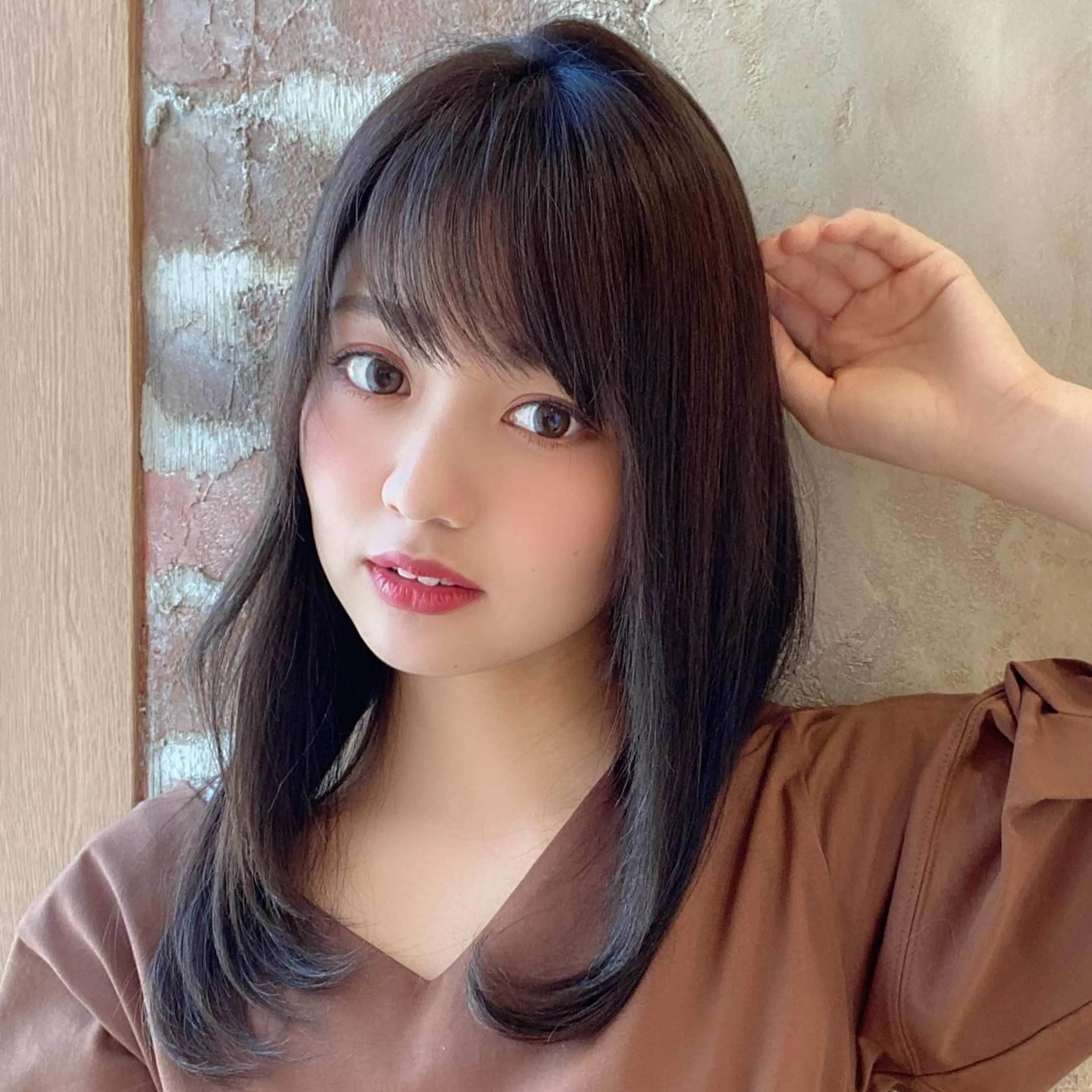 セミロング On所属・新宿　ショート・ボブ カットモデル募集のヘアスタイル