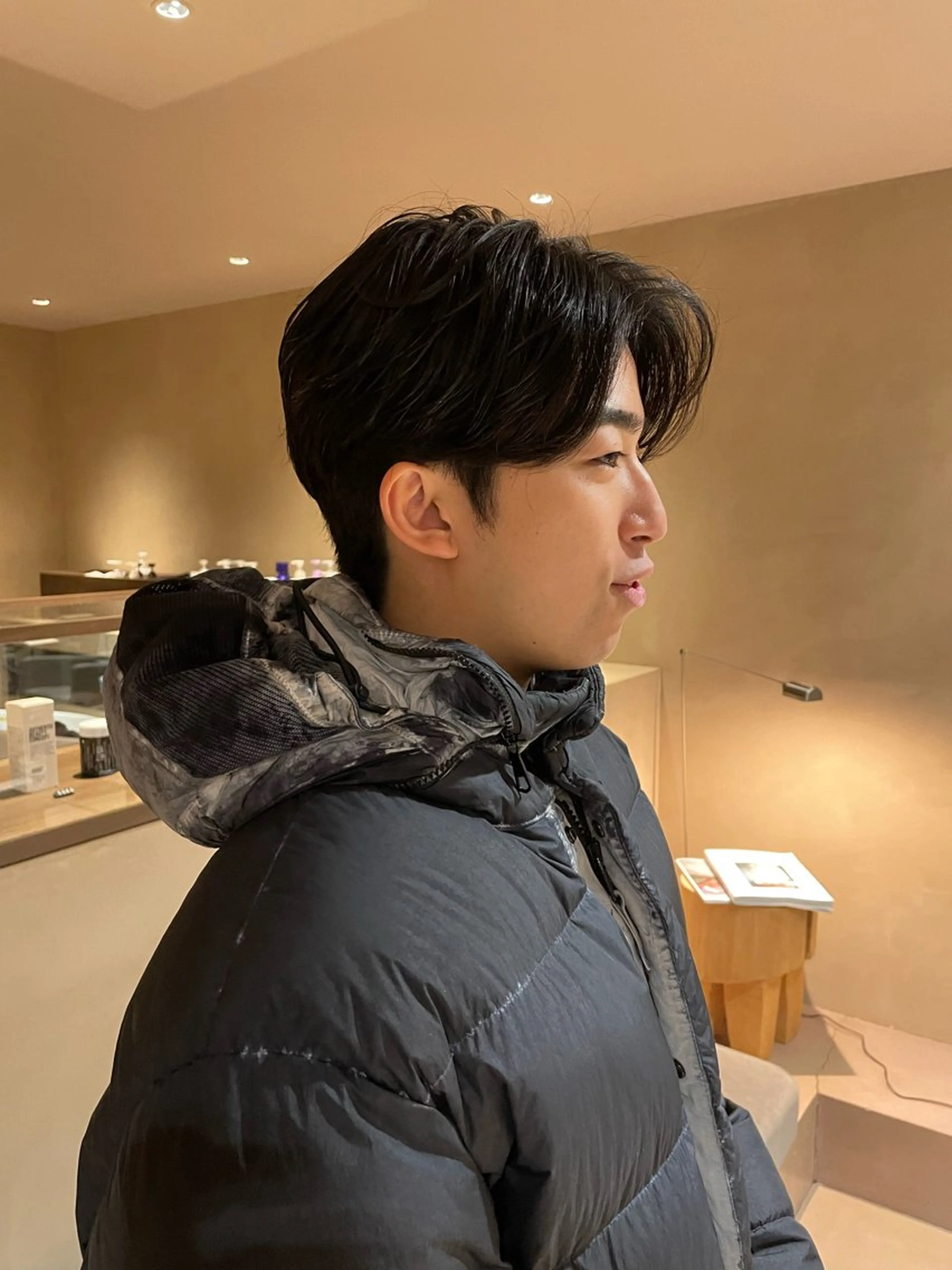 ショート パーマ メンズ men's美容師✂︎ ROW徳田浩二のヘアスタイル