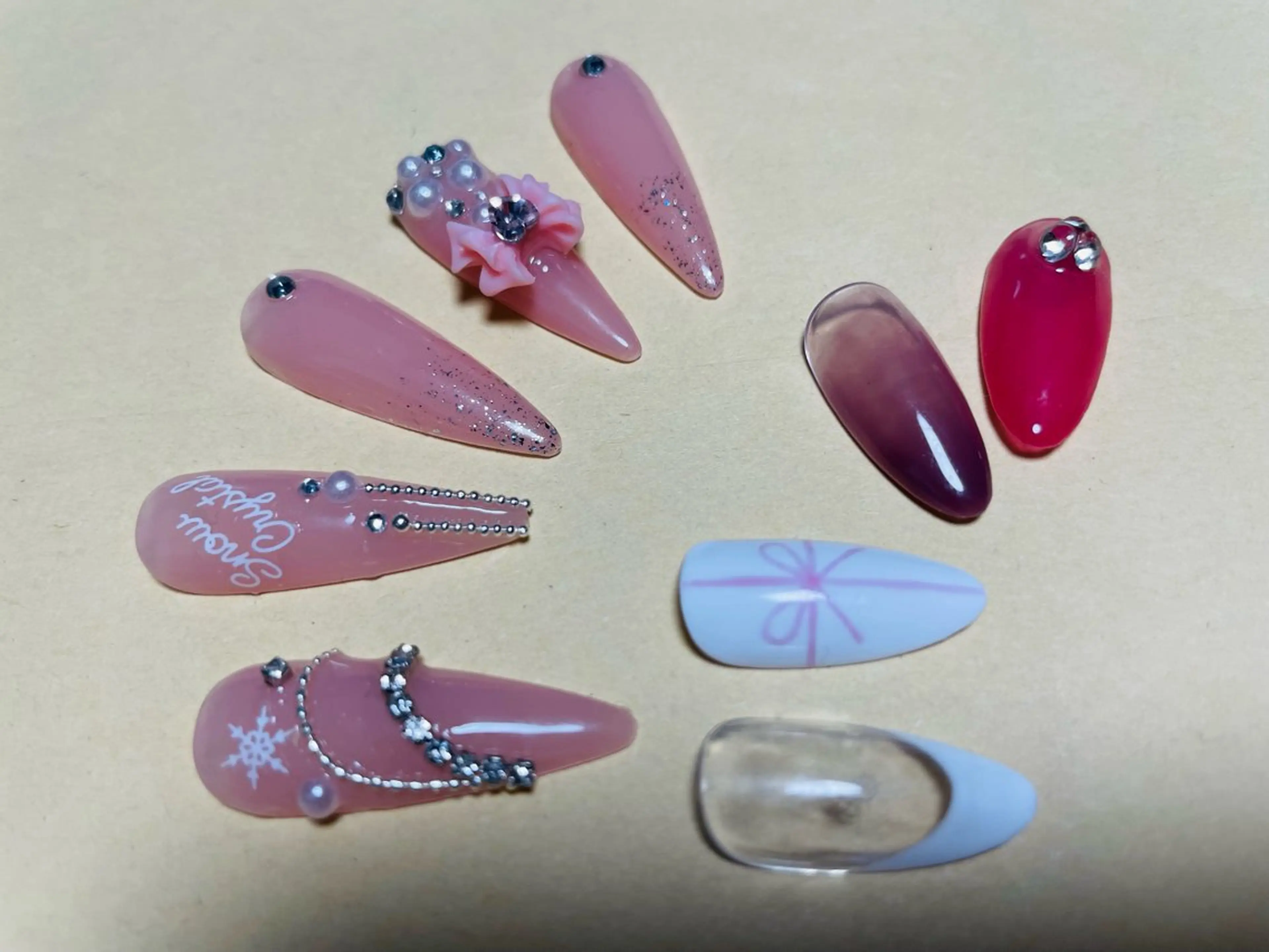 ネイル FanFan 長さ出し専門のネイルデザイン