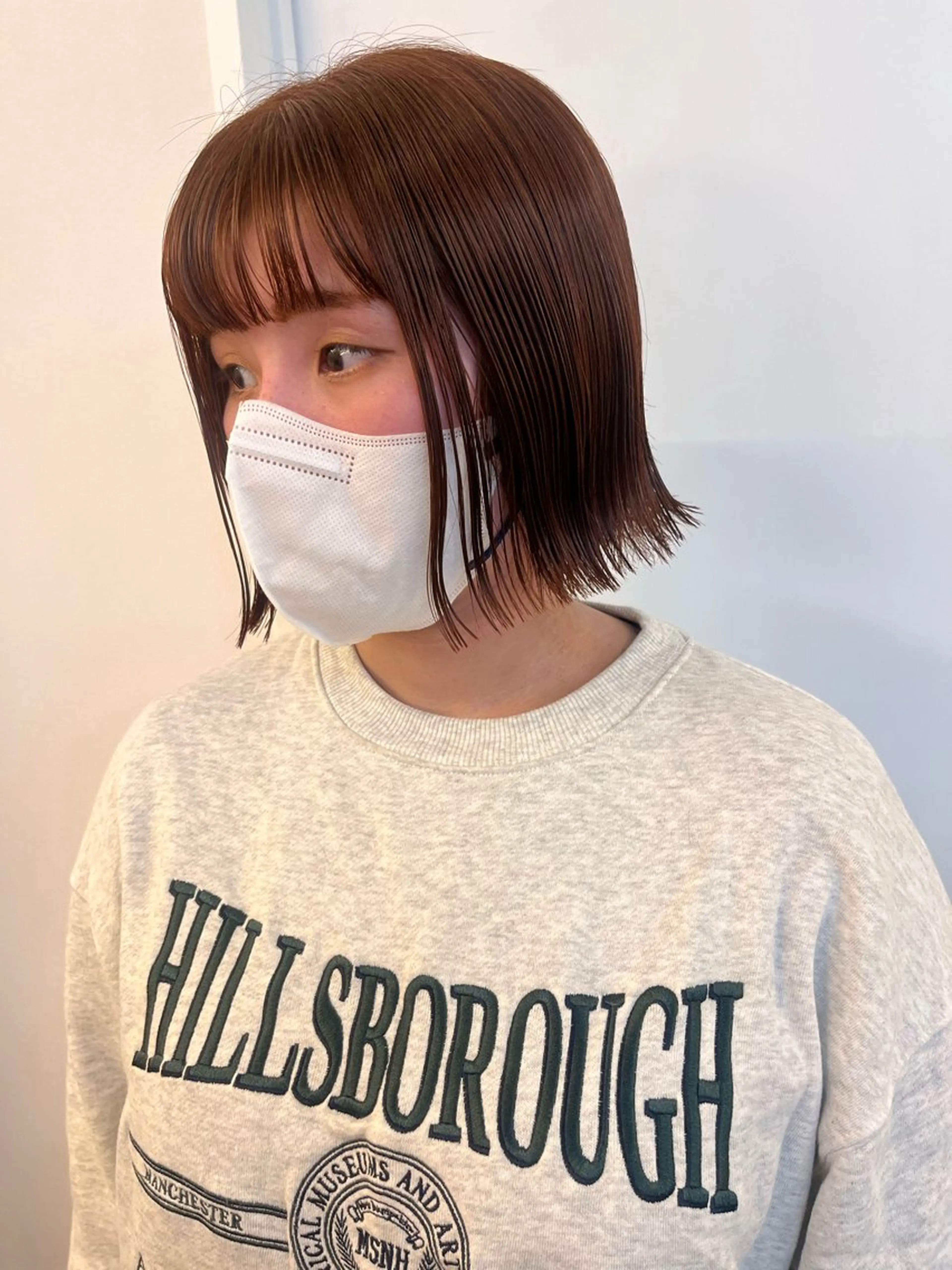 ショート ボブ カット レイヤーカット/韓国 ヘア/ honokaのヘアスタイル