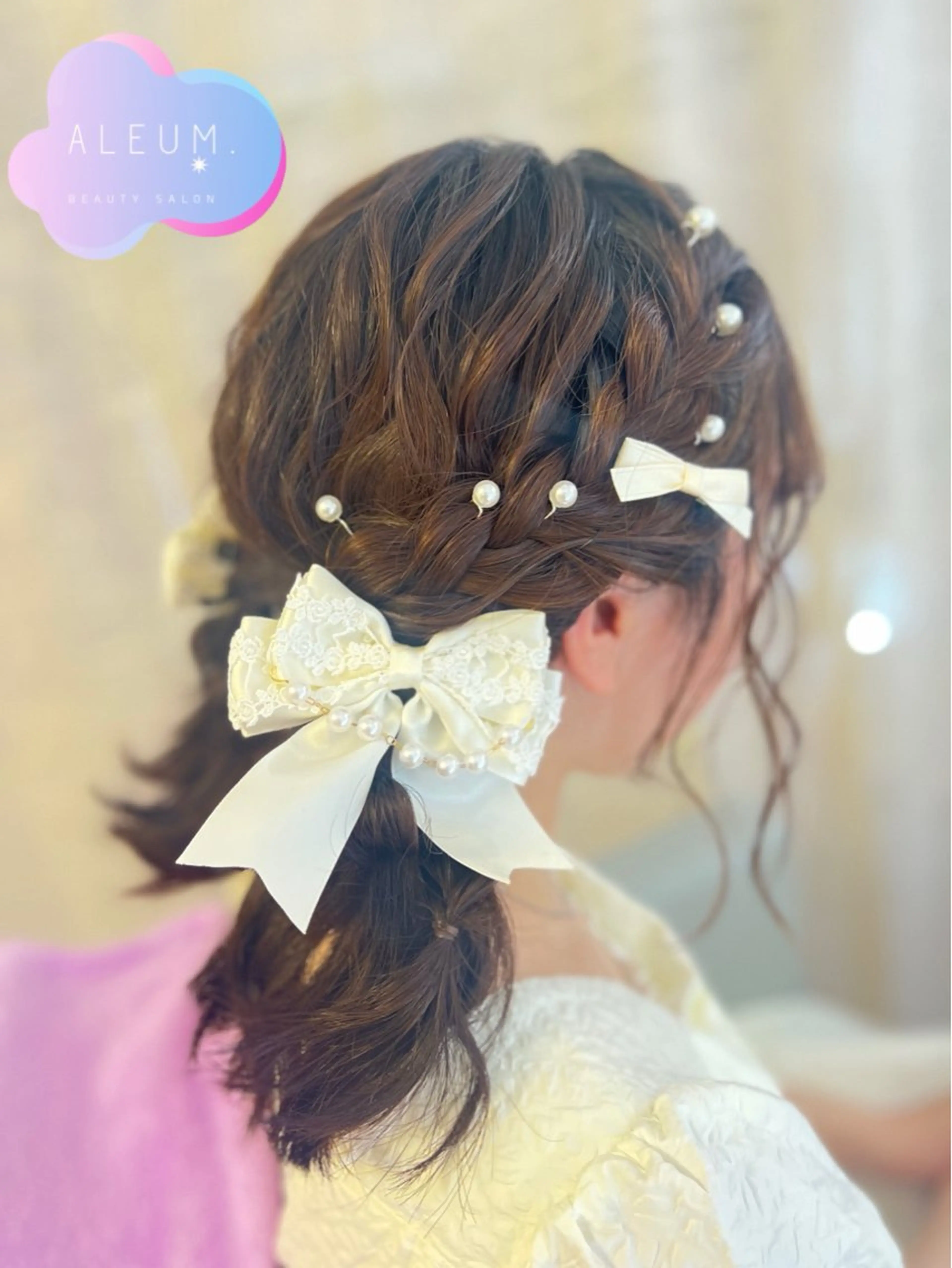 ヘアアレンジ 🌈ALEUM.🌈 アルムのマツエク・マツパデザイン