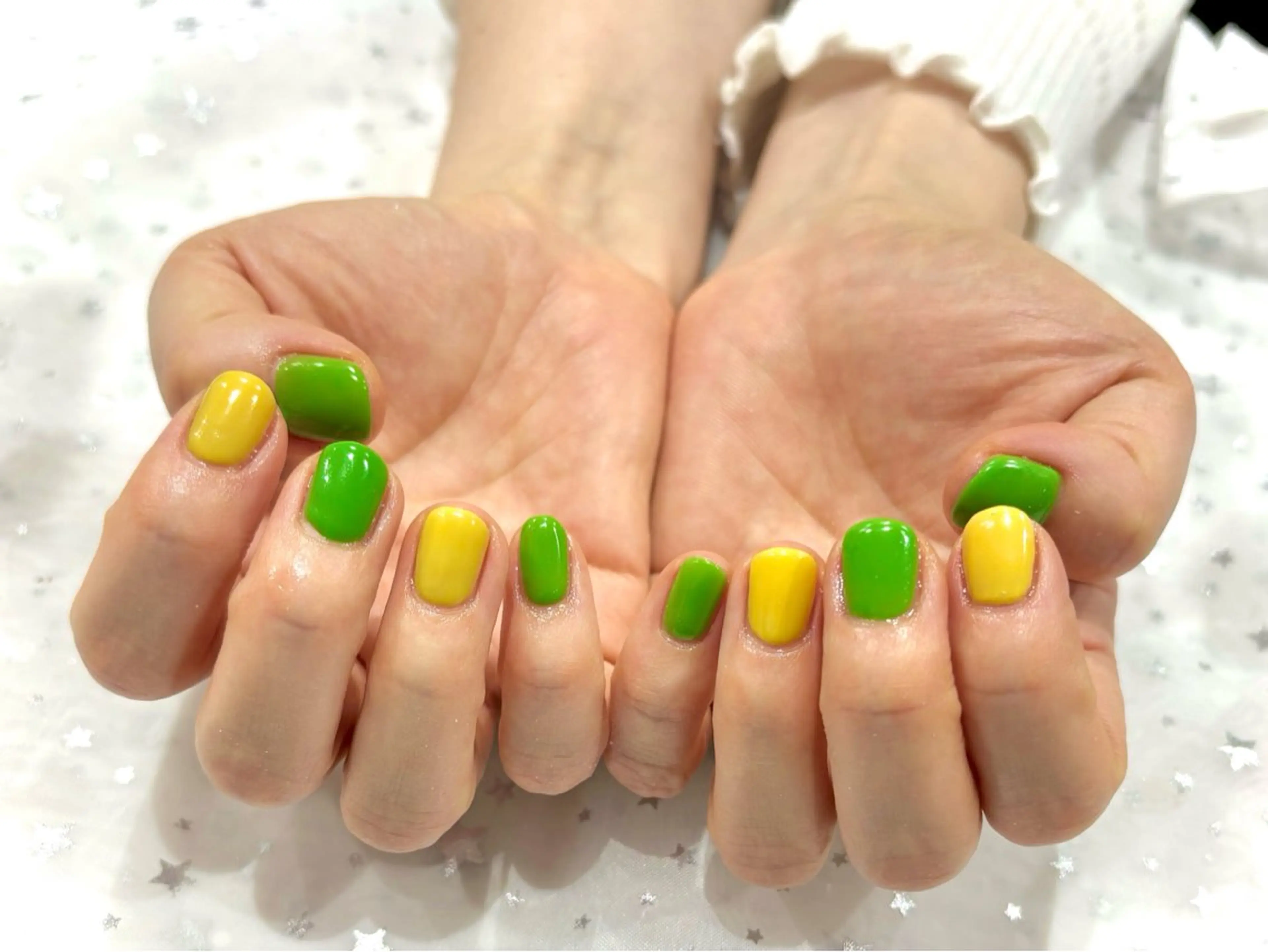 ネイル ワンカラーネイル 春ネイル ハンドネイル Nail salon Cielel⟡Ayaのネイルデザイン