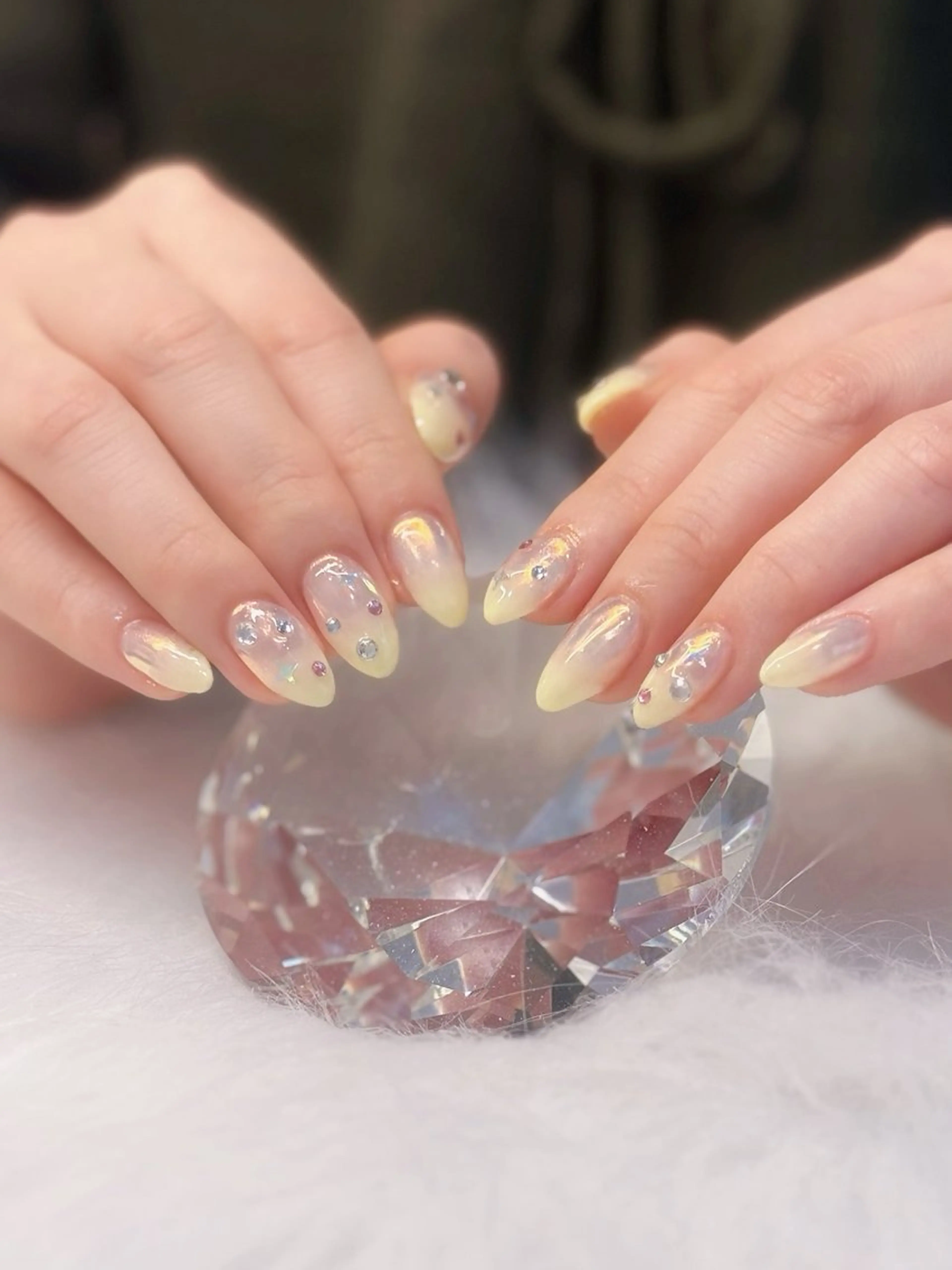 ネイル ハンドネイル La chouchou所属・透明感/フィルイン/ 亀戸5分ラシュシュのネイルデザイン