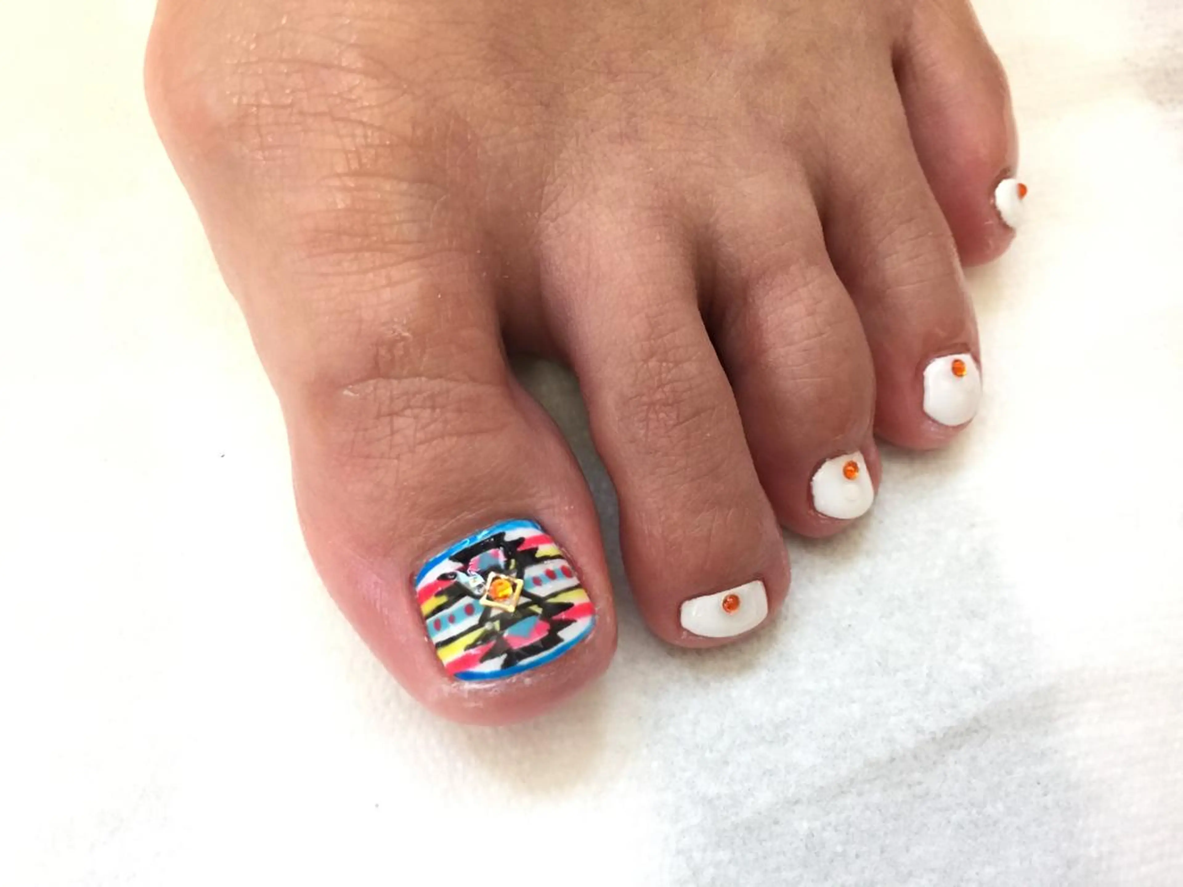 ネイル フットネイル miel nailのネイルデザイン