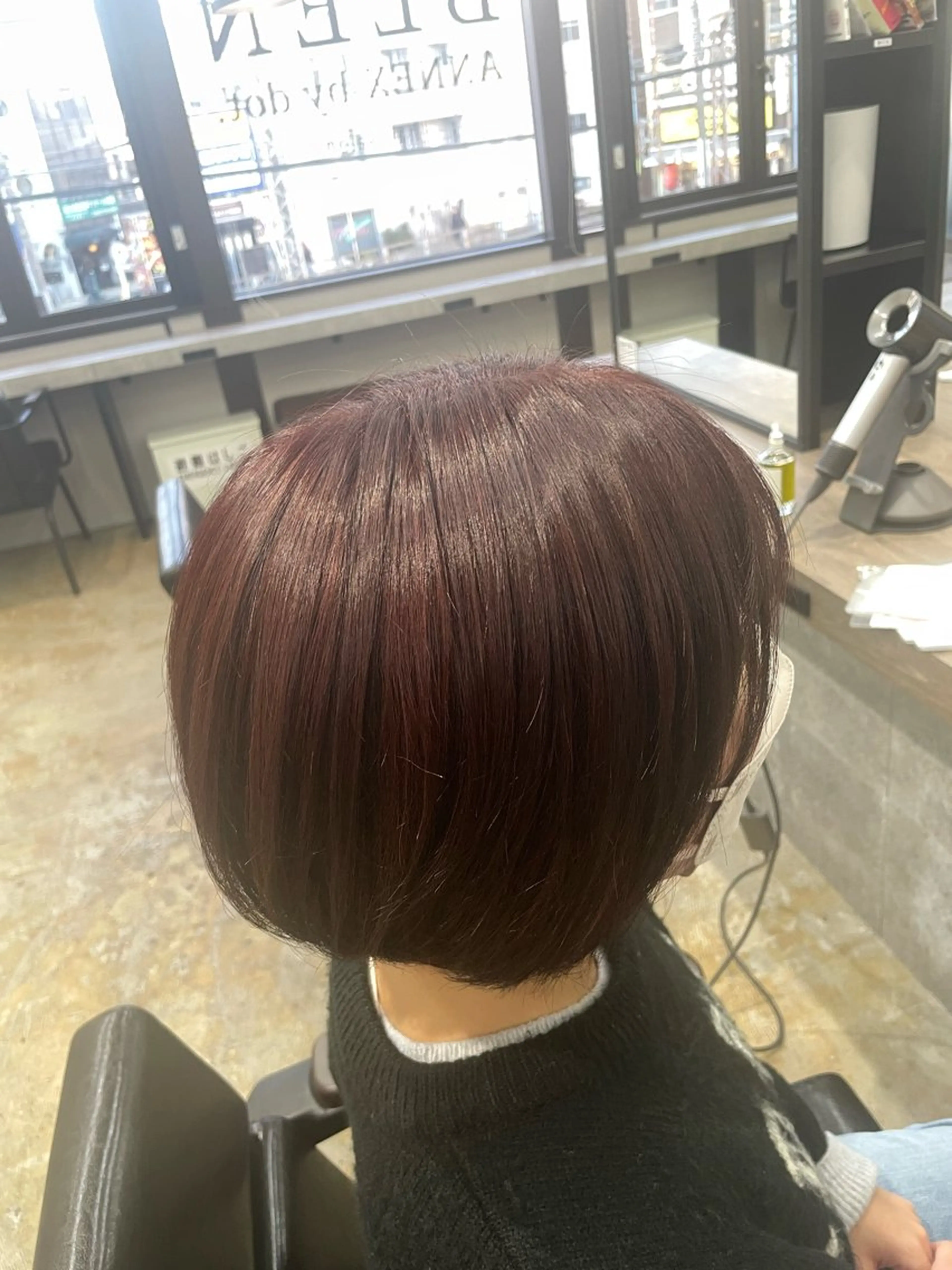 ミディアム カラー ブリーチ ブリーチなしカラー ヘアカラー ブレンバイドット所属・ニュアンスカラー/ 🫧レミ(坊主)のヘアスタイル