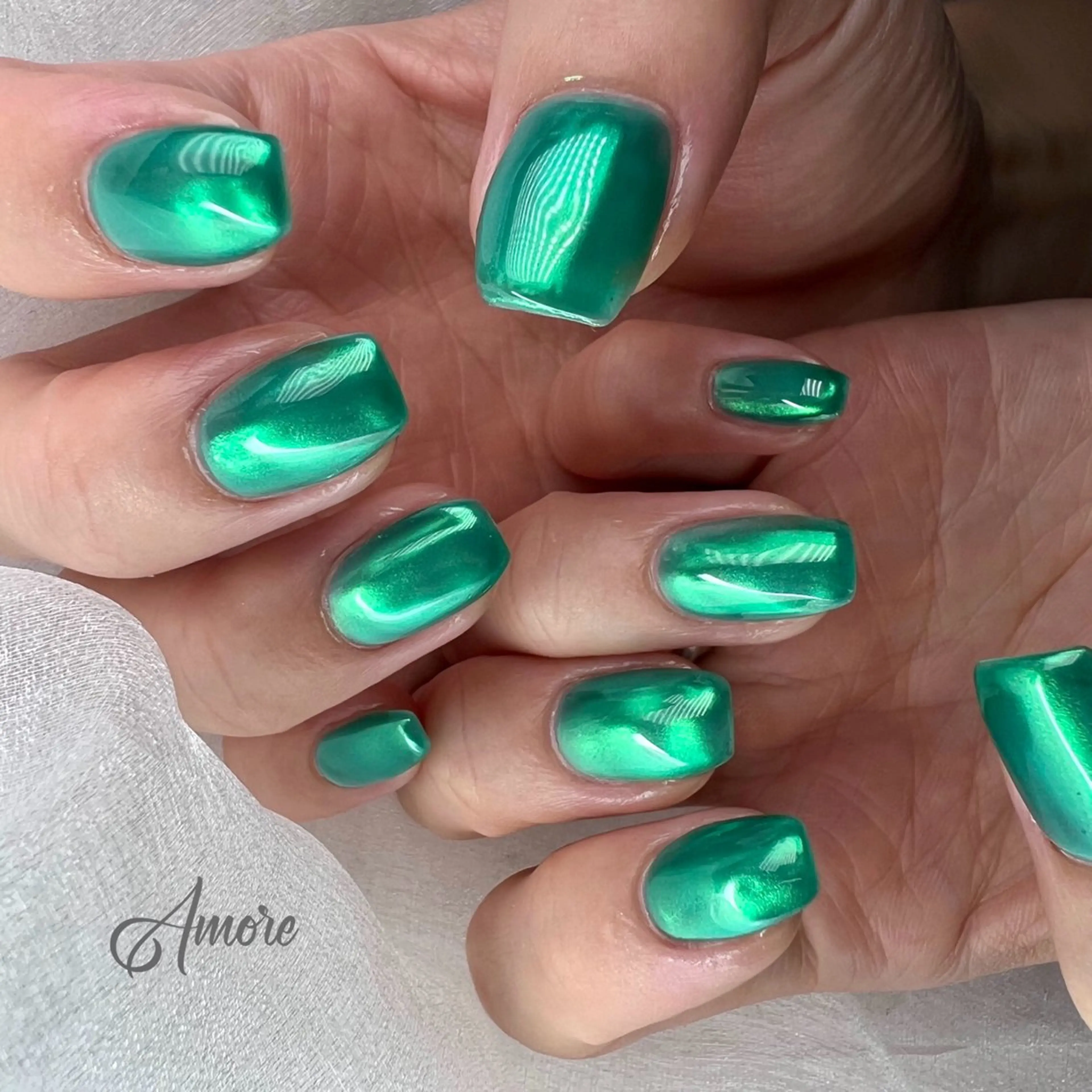 ネイル ジェルネイル 韓国ネイル パラジェル 夏ネイル You kyehwaのネイルデザイン