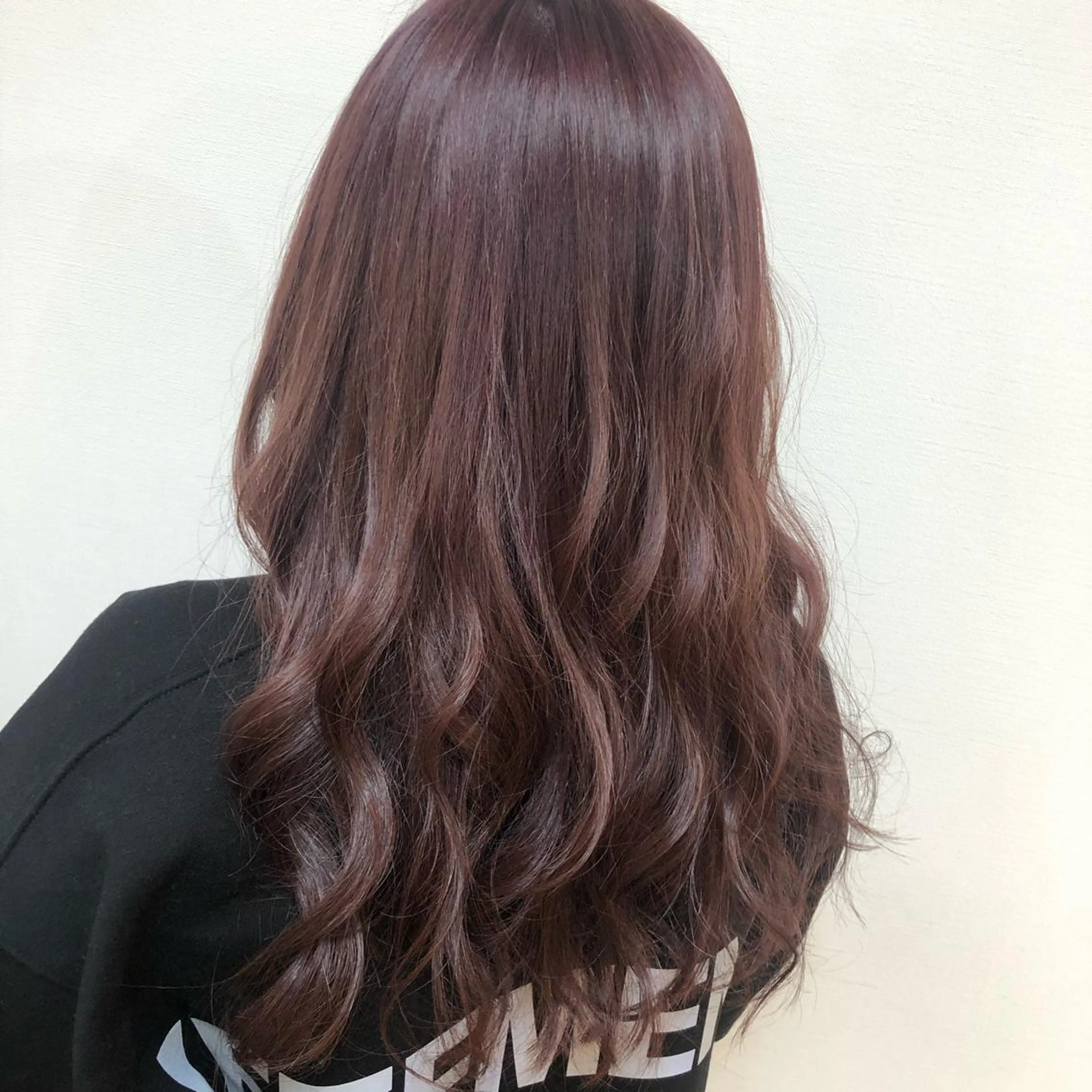 セミロング カラー ブラウンカラー ピンクカラー ピンクブラウン ヘアカラー HAIR&FACE 　STYLE所属・☁️Stylist Karin☁️のヘアスタイル