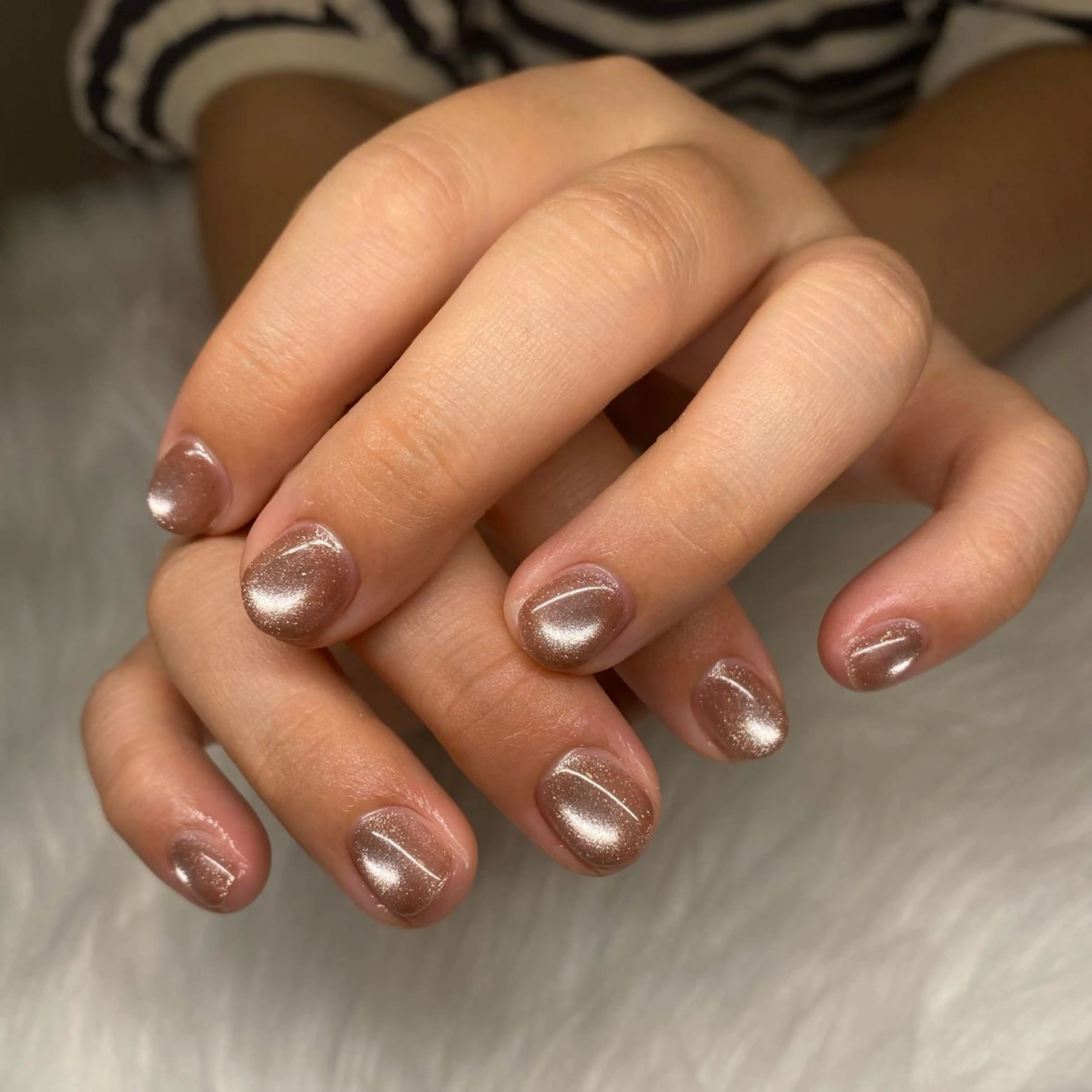 ネイル 氷ネイル・うるうるネイル マグネットネイル nail salon milkのネイルデザイン