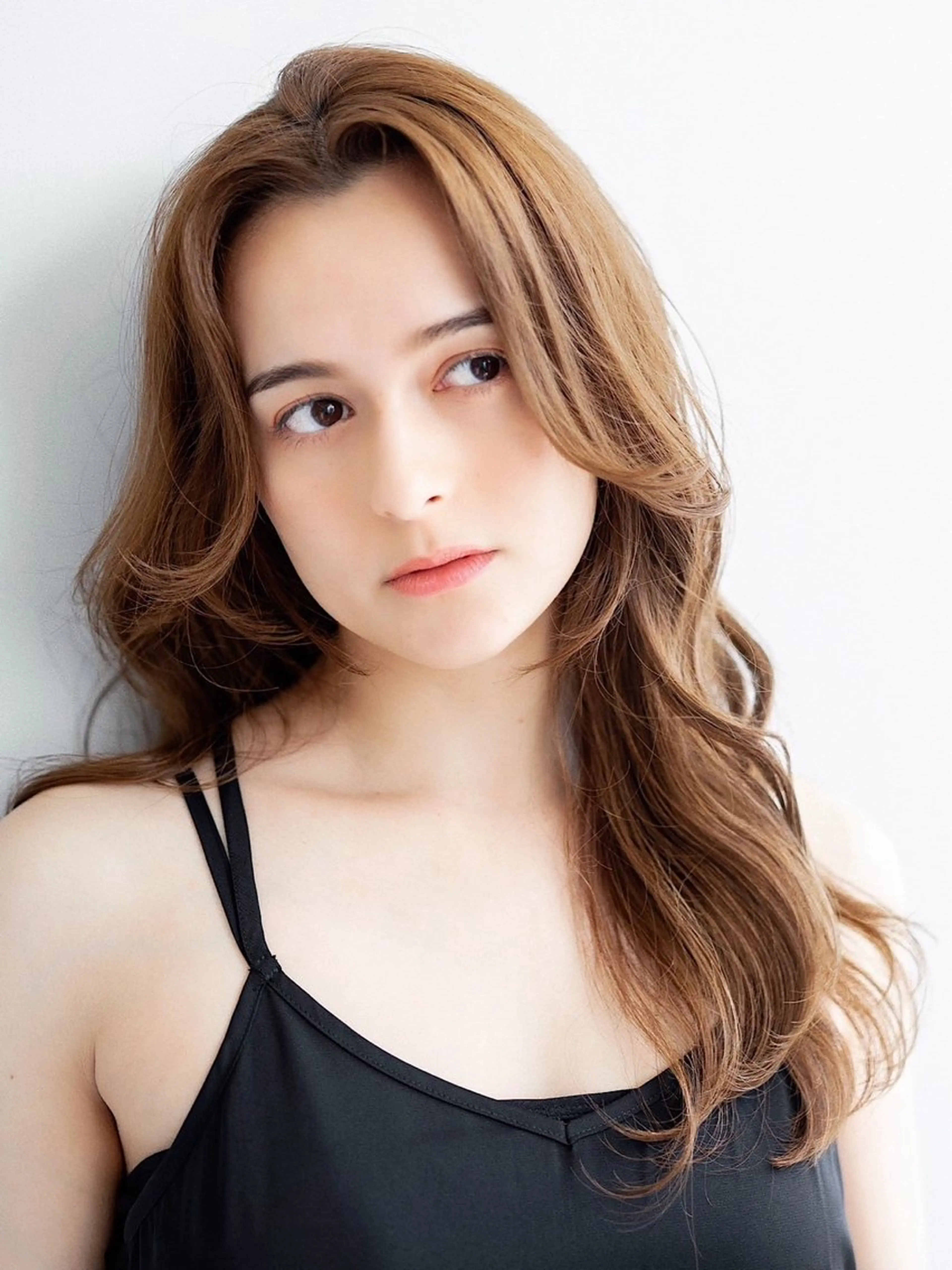 ロング カラー カット ヘアカラー レベンス田町 西谷悠のヘアスタイル