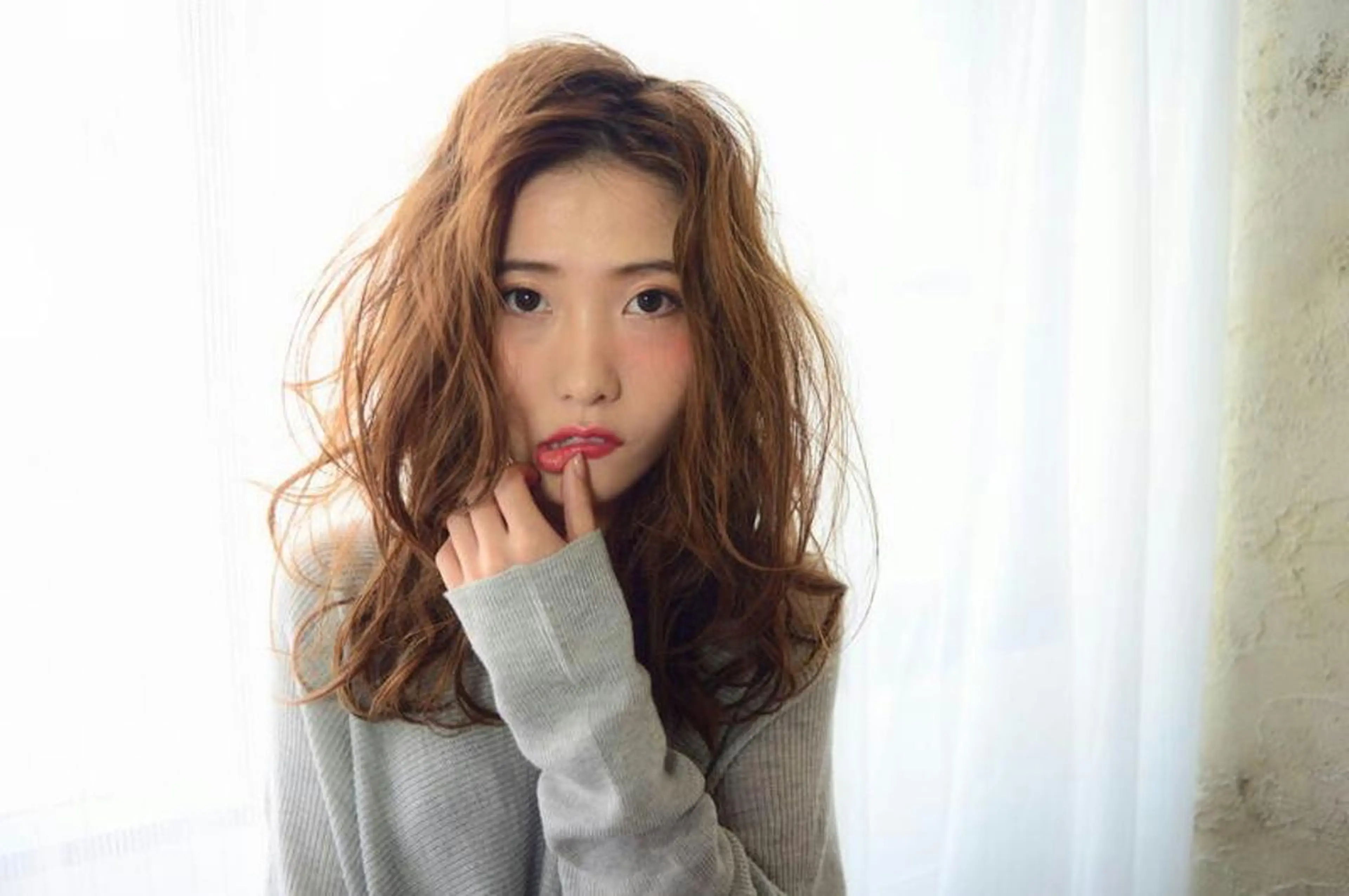 セミロング channel 大澤俊文のヘアスタイル