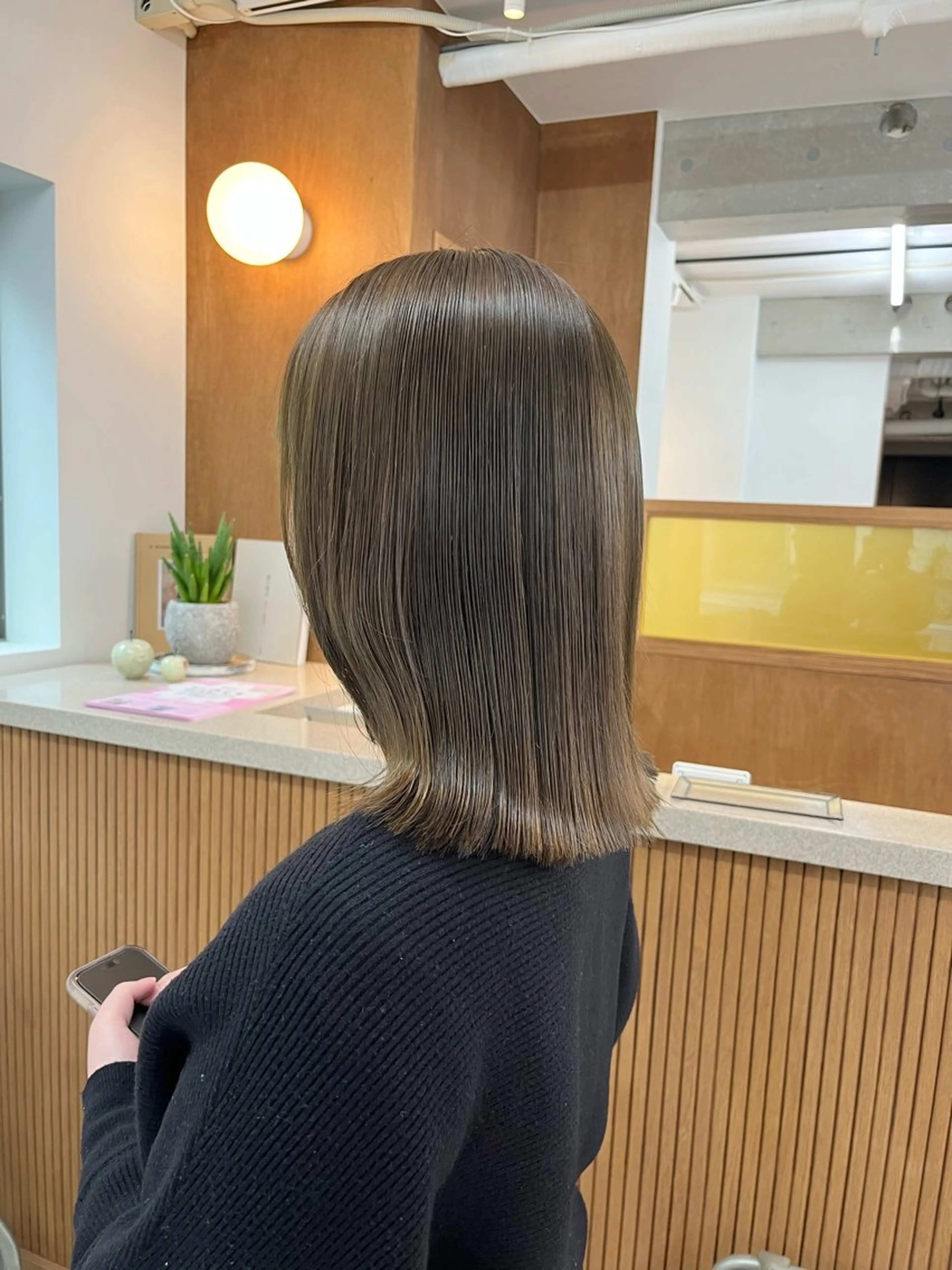 📣リピーター様限定📣【メンテナンスカット➕縮毛矯正➕カラー】の写真