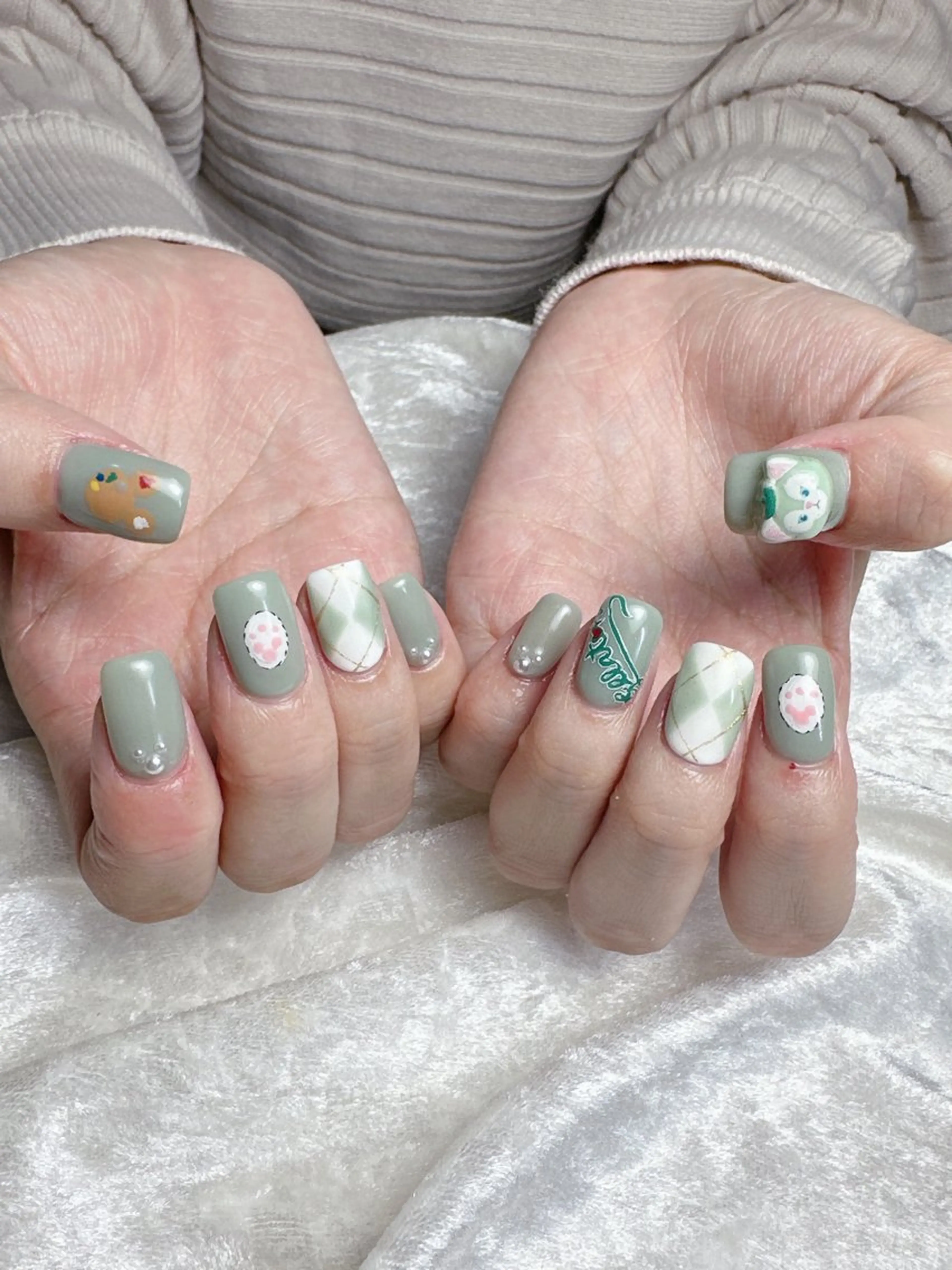 ネイル ハンドネイル うにゃねいる🌷 Mayaのネイルデザイン