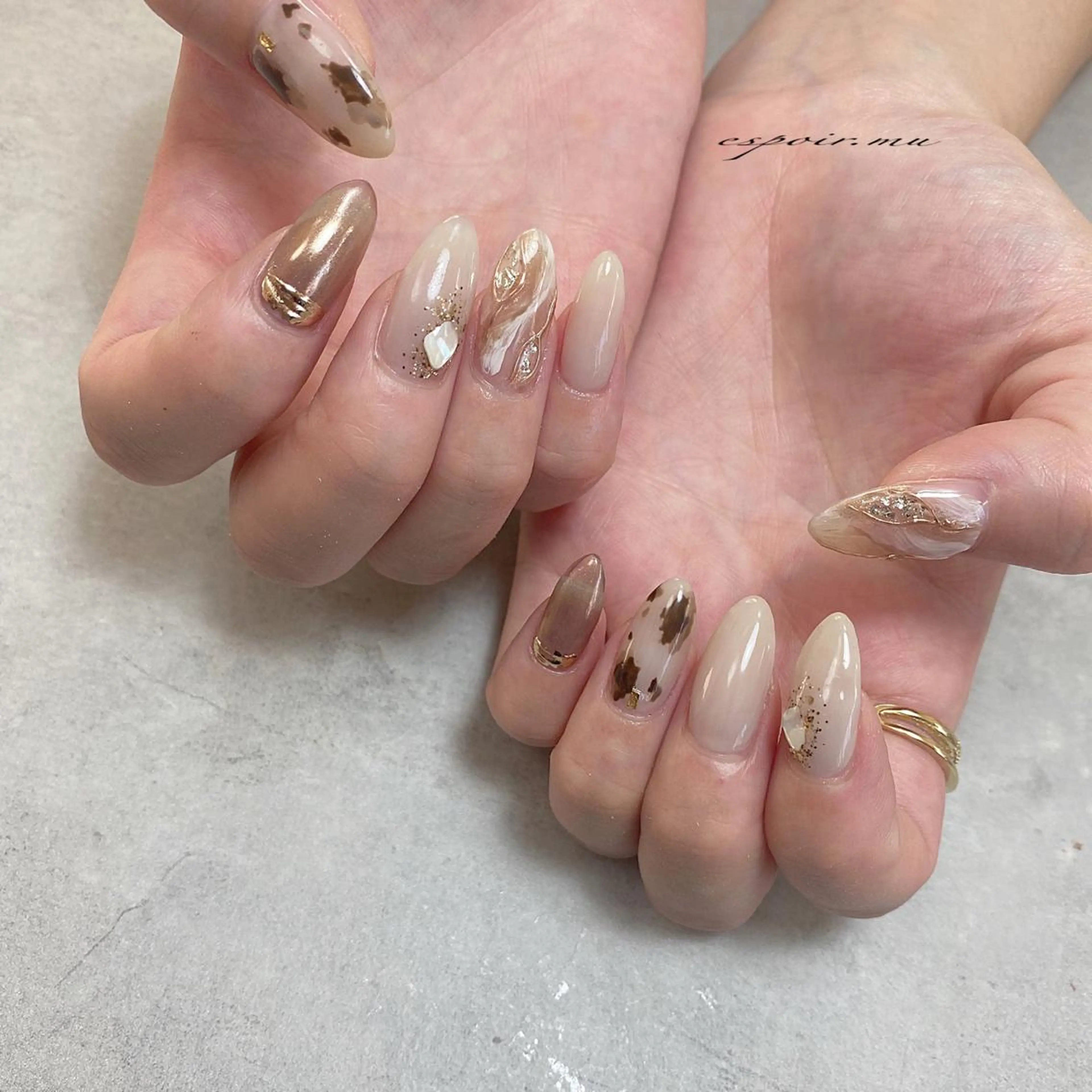 ネイル espoir. muのネイルデザイン