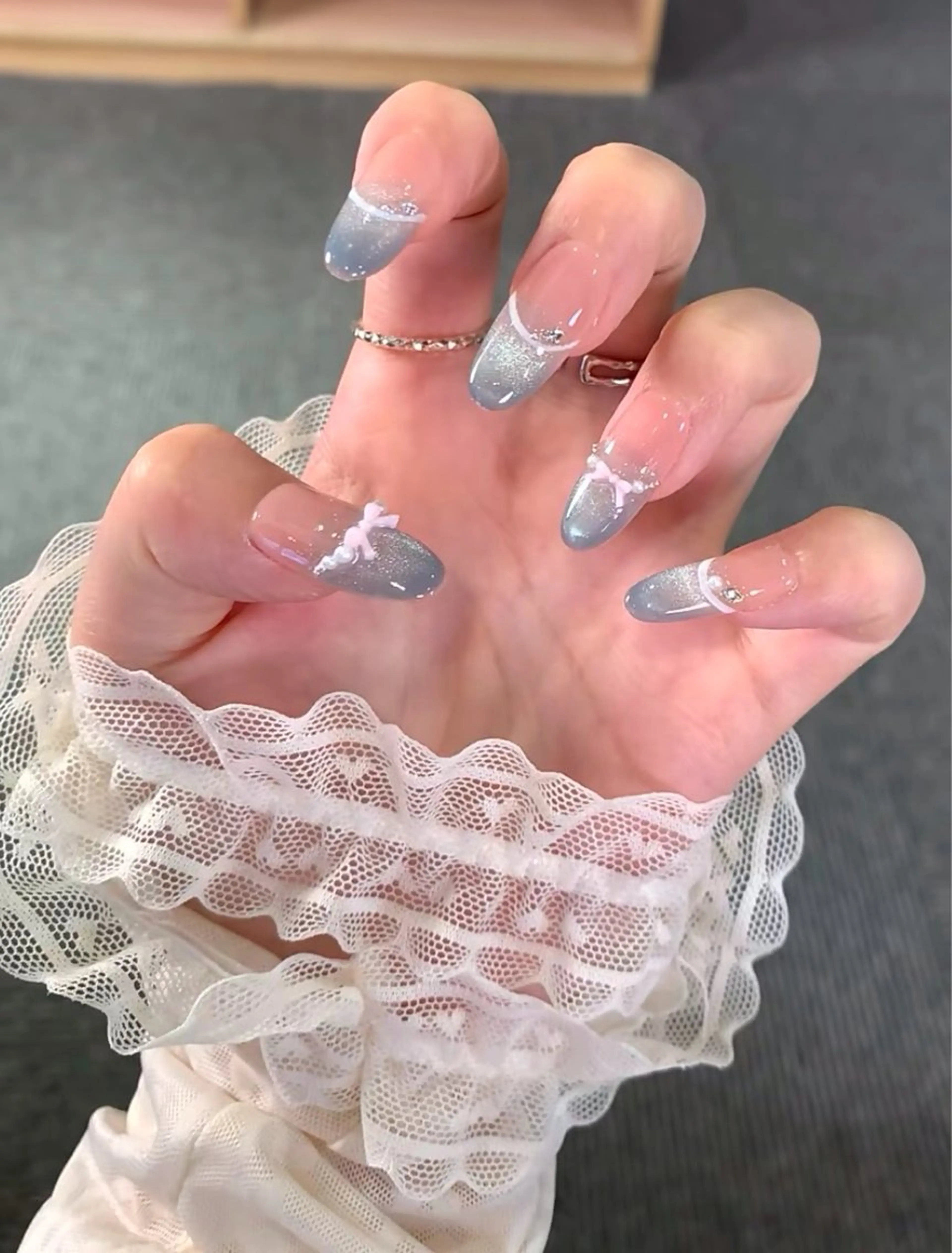 ネイル 長さ出し専門パーツ jenniferのネイルデザイン