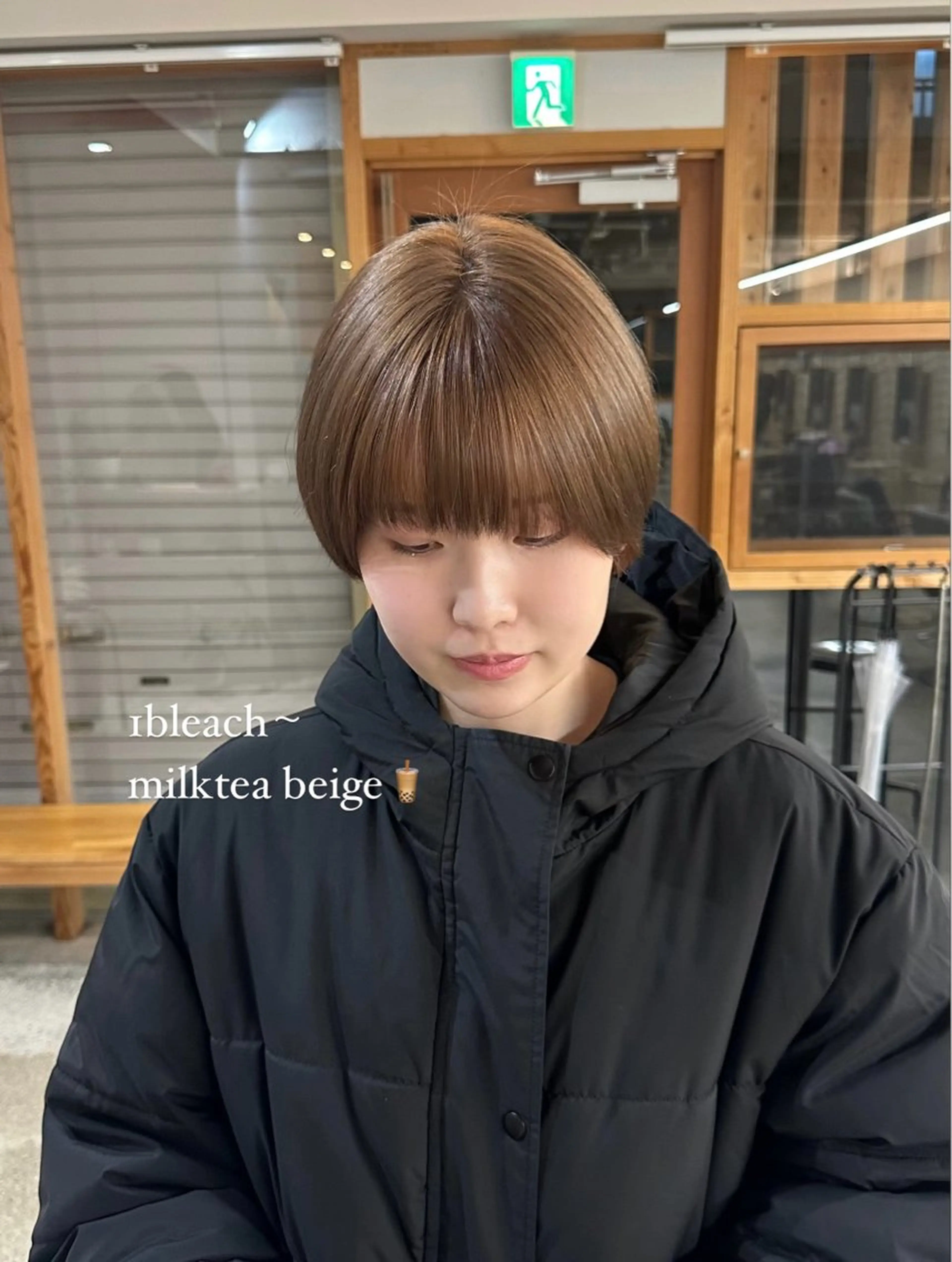 ショート カラー cipre あゆみのヘアスタイル