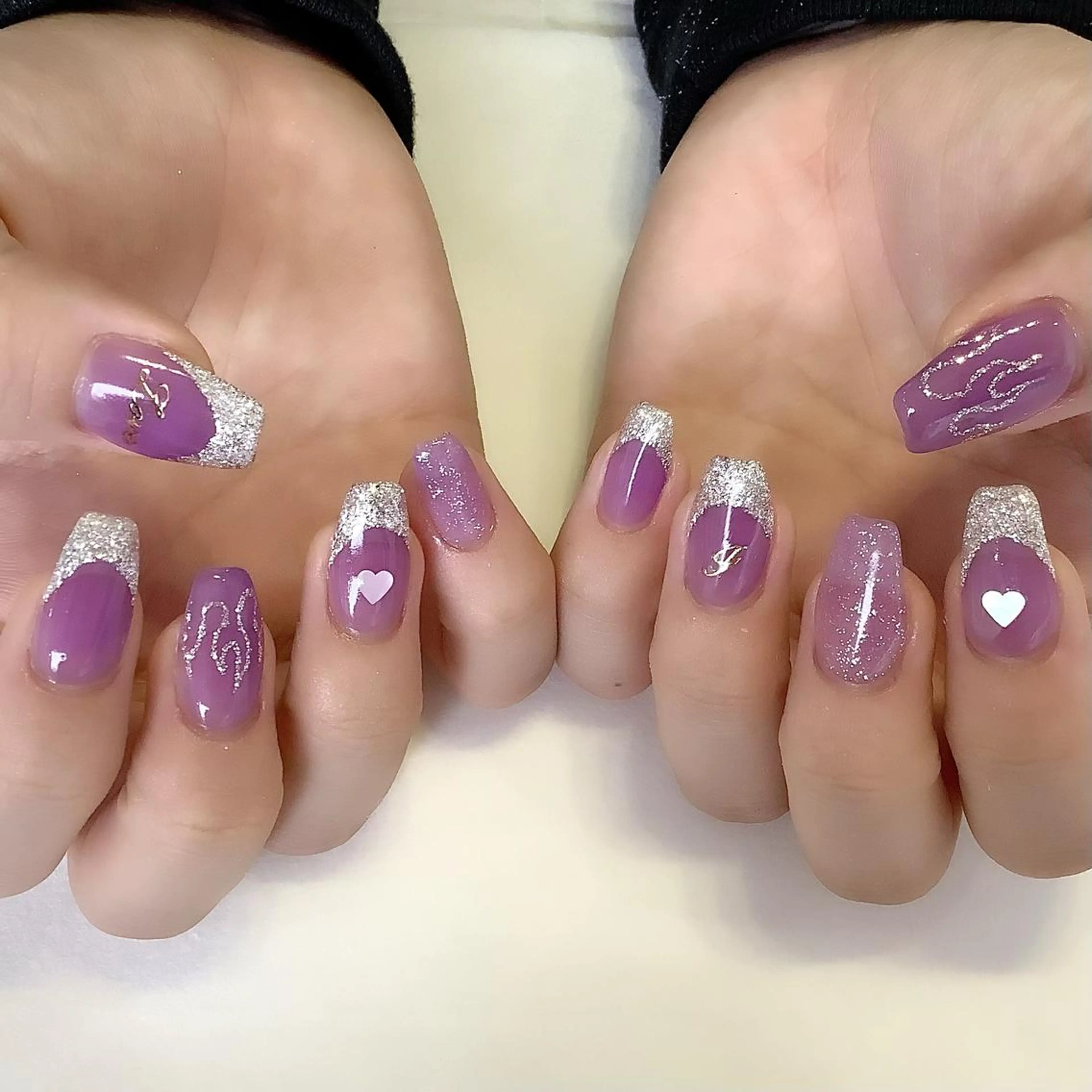 ネイル ハンドネイル 💎🐰 saki. m 🐰💎のネイルデザイン