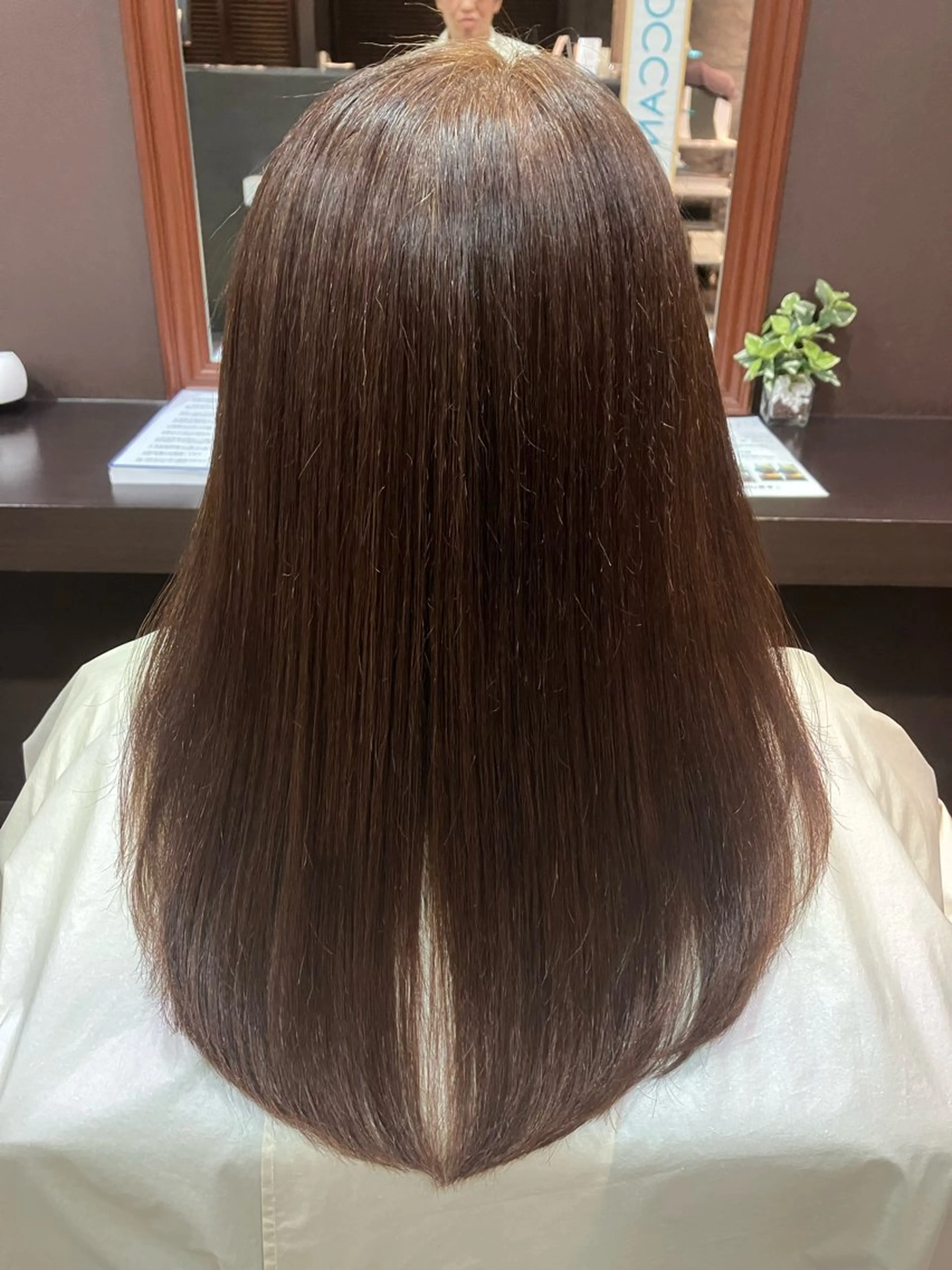 ミディアム 縮毛矯正 clear - style所属・前之園 ひかるのヘアスタイル