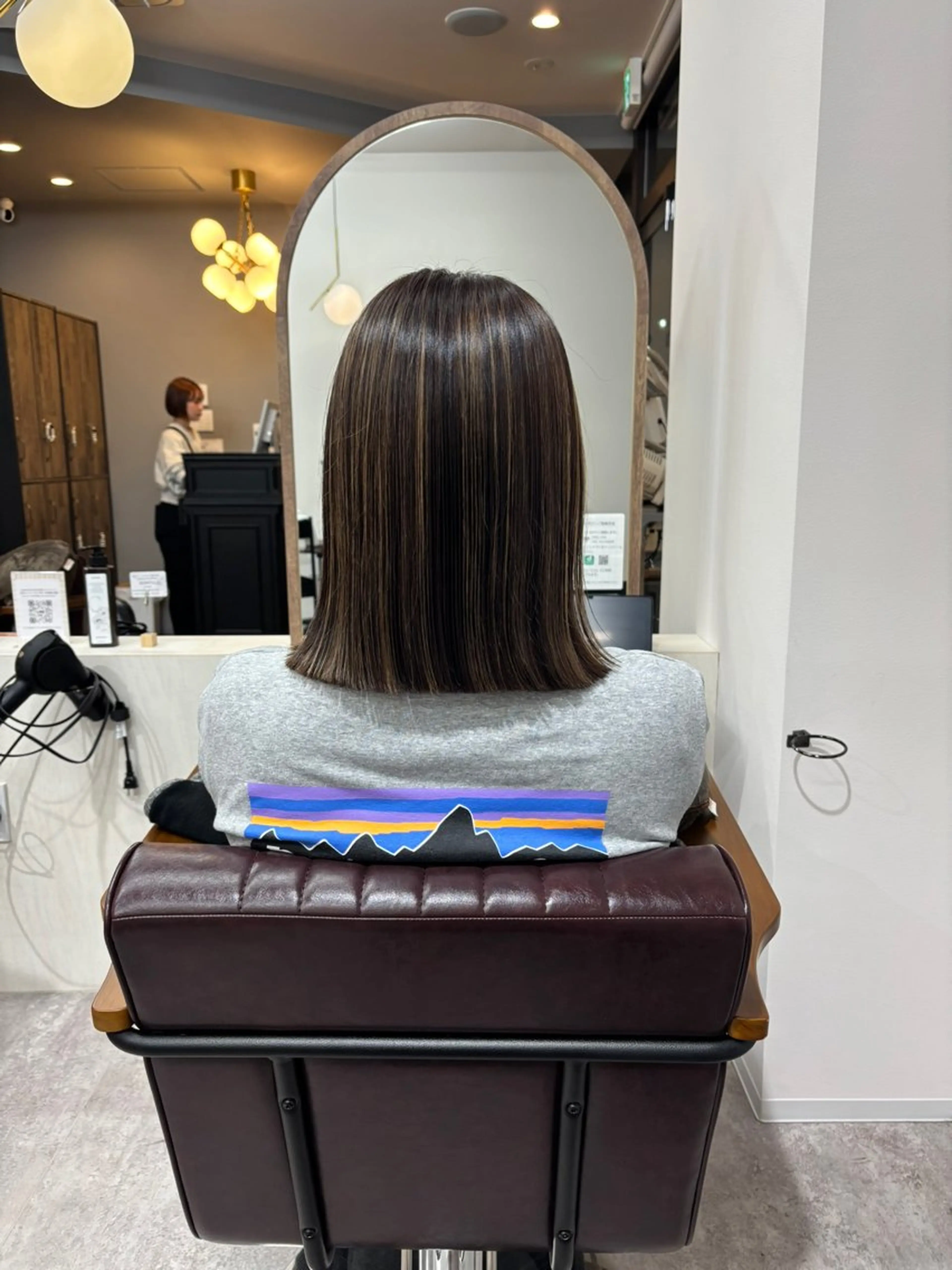 ショート ボブ 椎名 紗愛のヘアスタイル